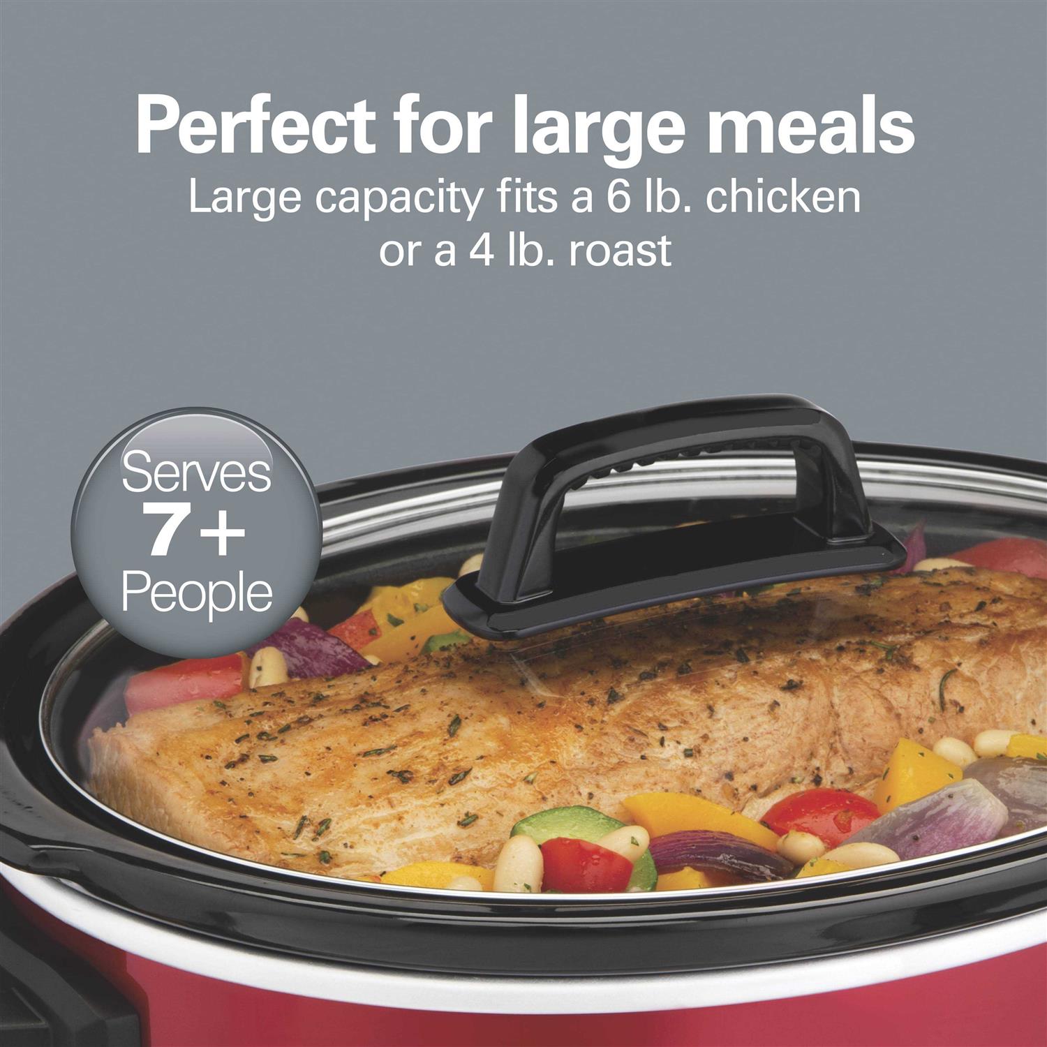 Hamilton Beach 6 Quart Oval Slow Cooker 33666