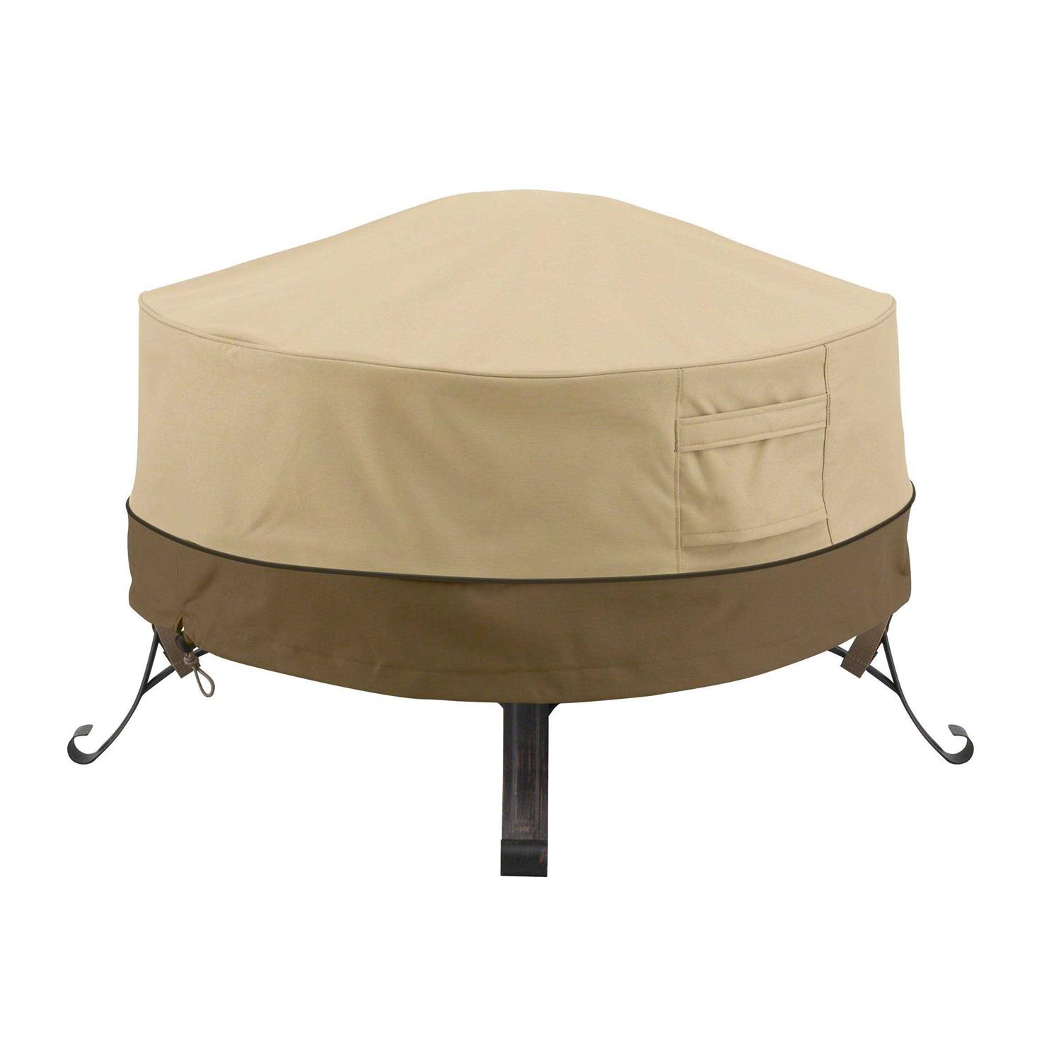 Classic Accessories Veranda Fire Pit Cover Round