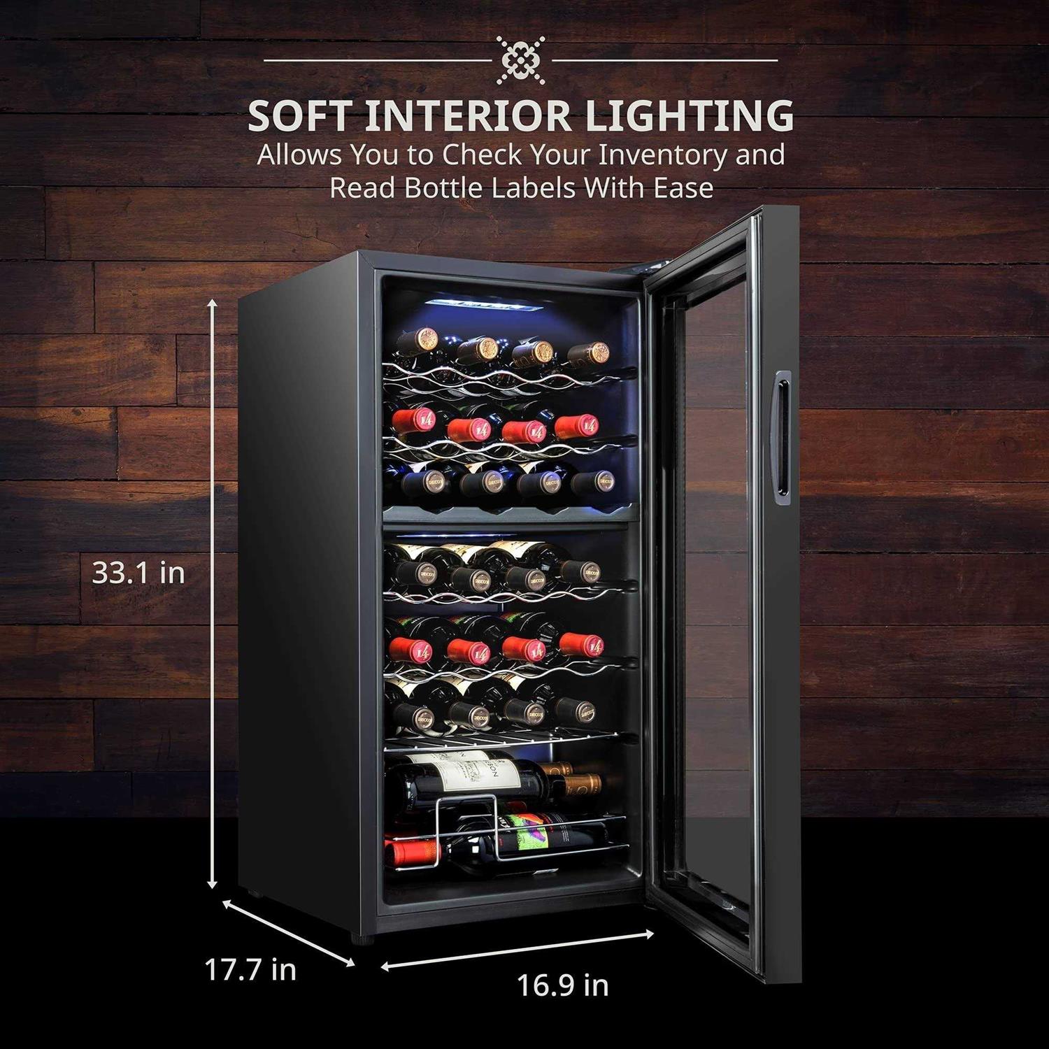 Ivation Dual Zone Wine Cooler