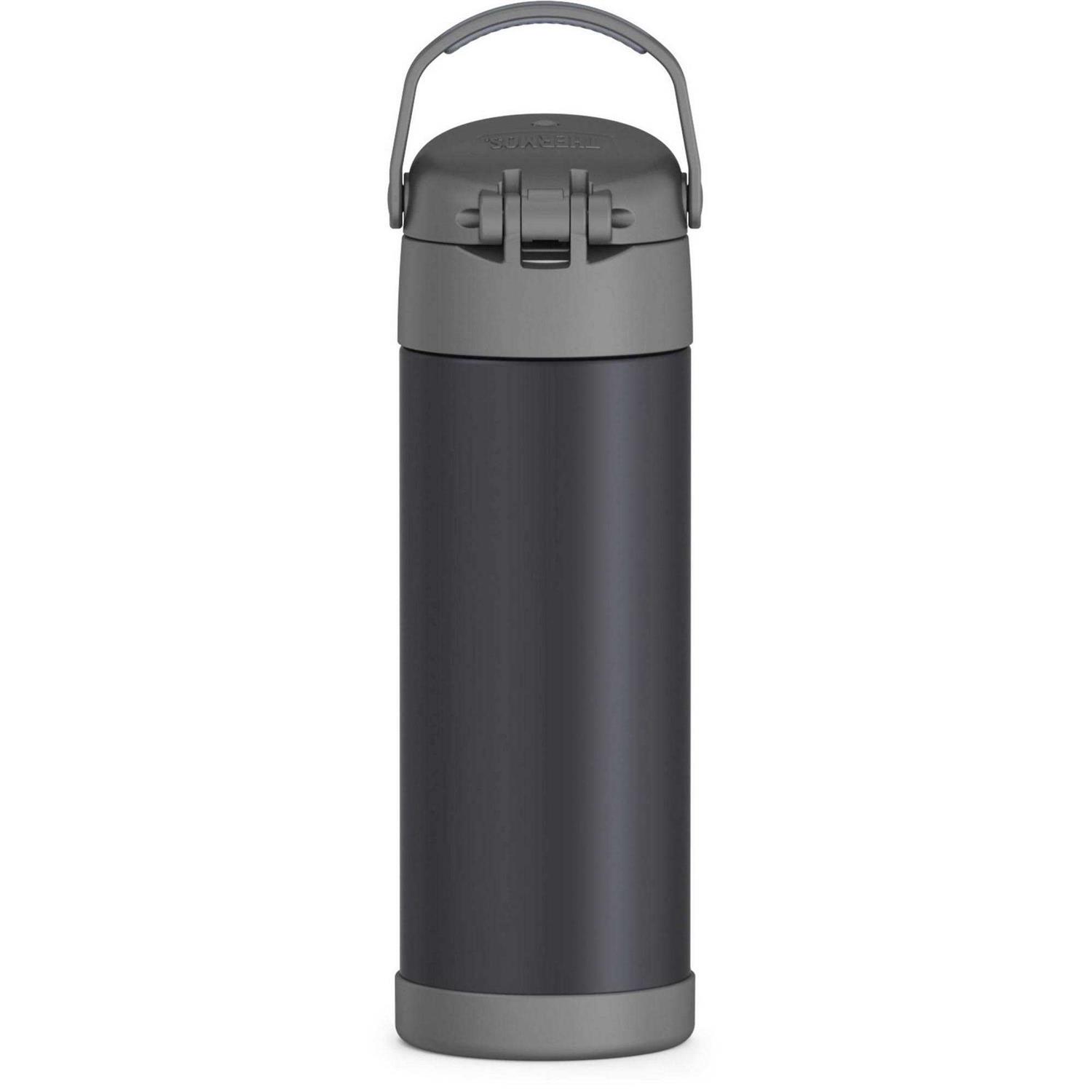 Thermos Funtainer 16 Ounce Stainless Steel Vacuum Insulated Bottle Spout