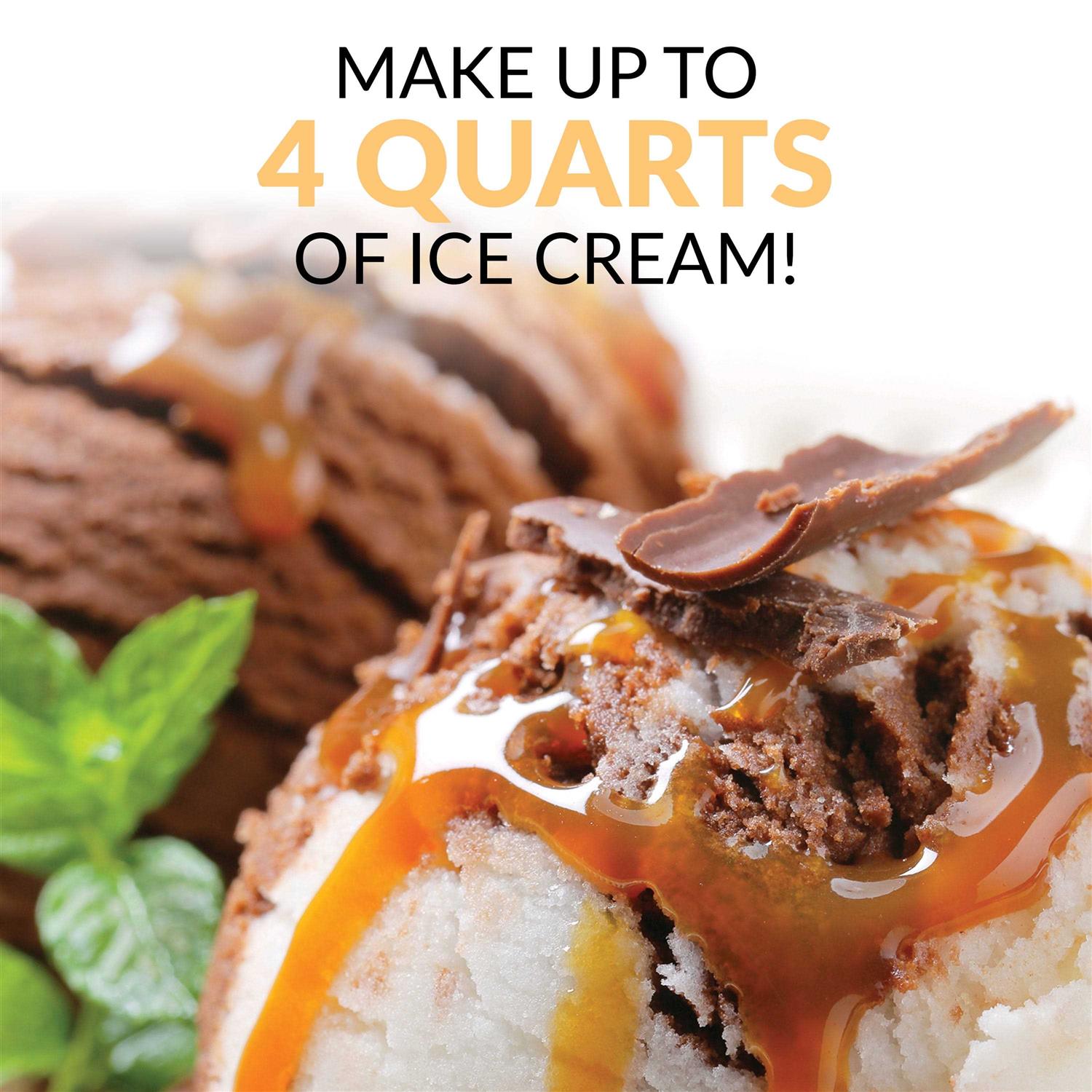 Nostalgia 4-qt Electric Ice Cream Maker