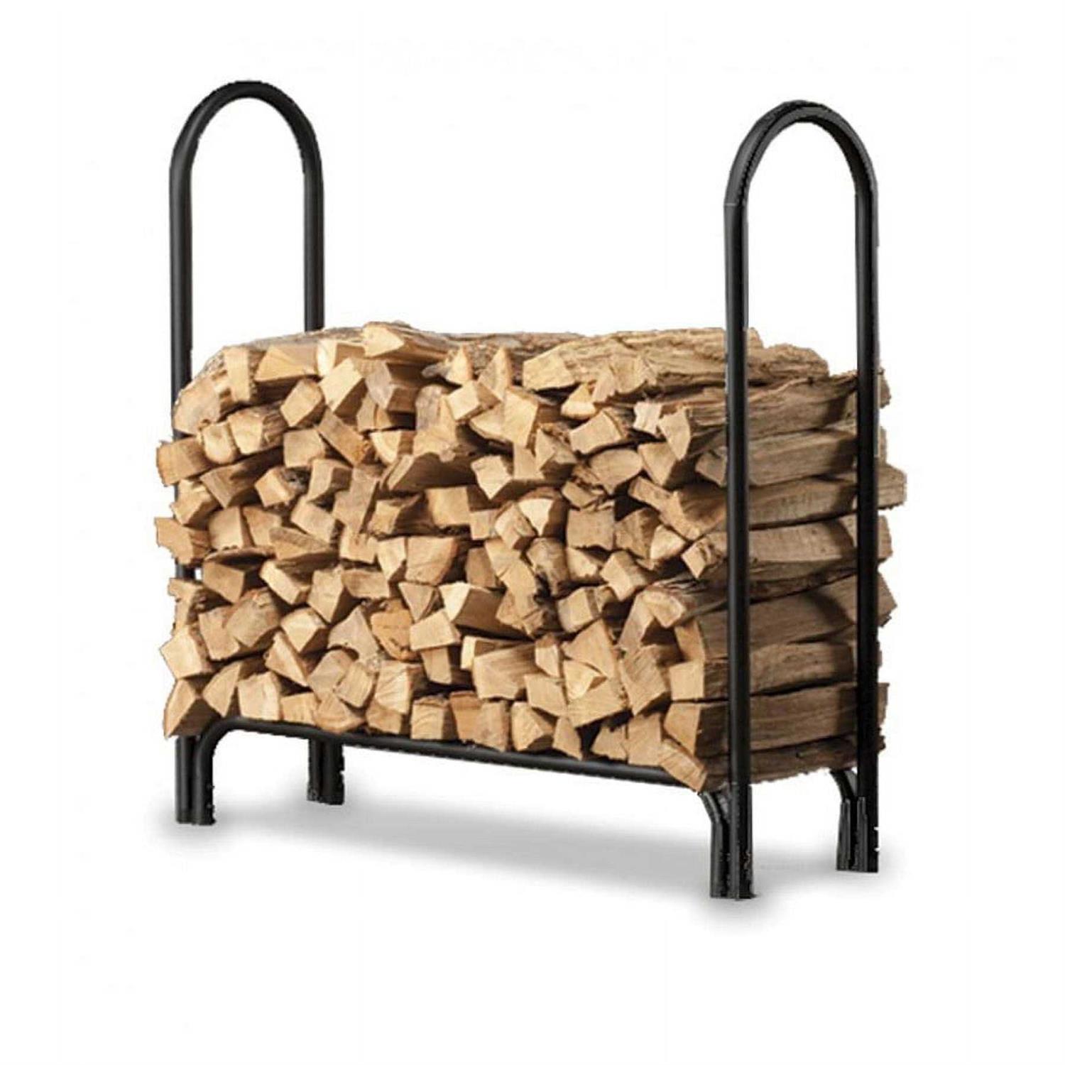 Plow & Hearth Medium Heavy-Duty Steel Log Rack