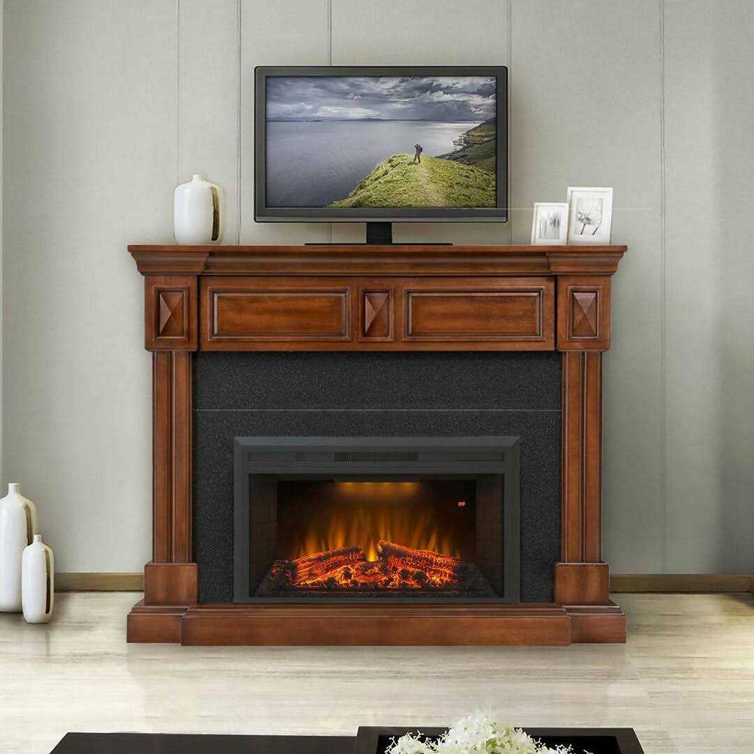 Mateas Electric Wall Mounted Fireplace Insert Ebern Designs