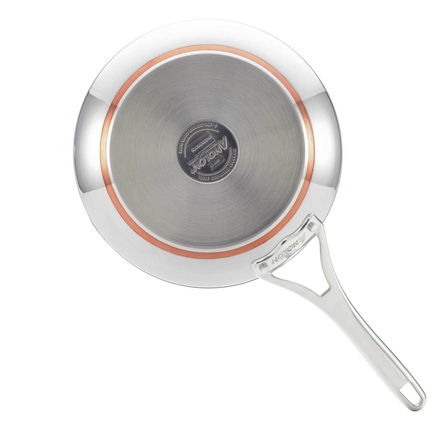 Anolon Nouvelle Copper Stainless Steel Cookware Set