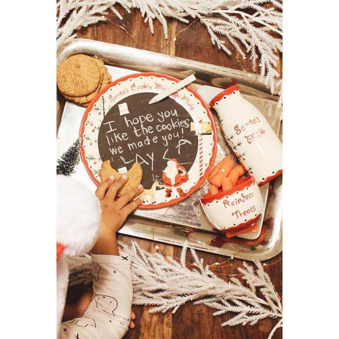 Child to Cherish Santa’s Message Plate Set