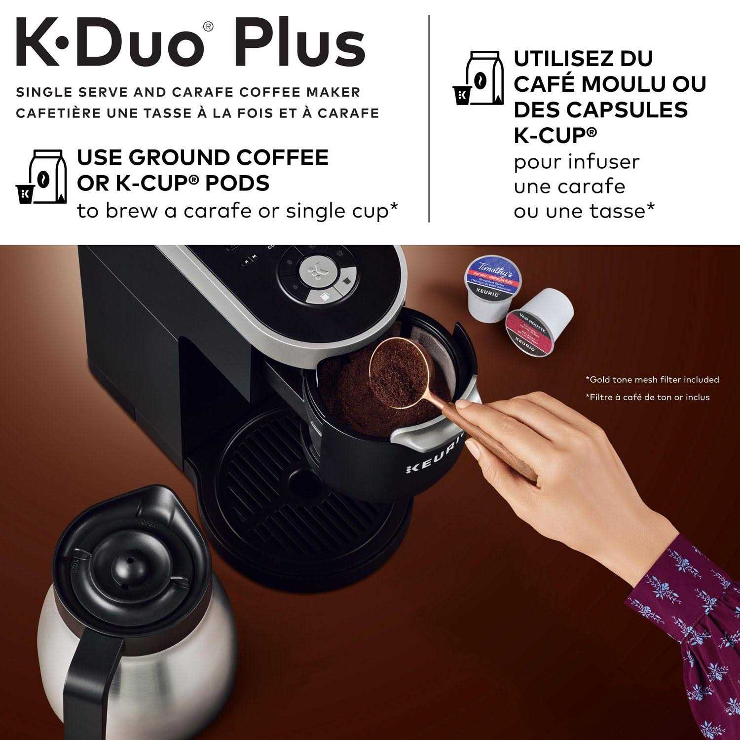 Keurig K-Duo Plus Single Serve & Carafe Coffee Maker