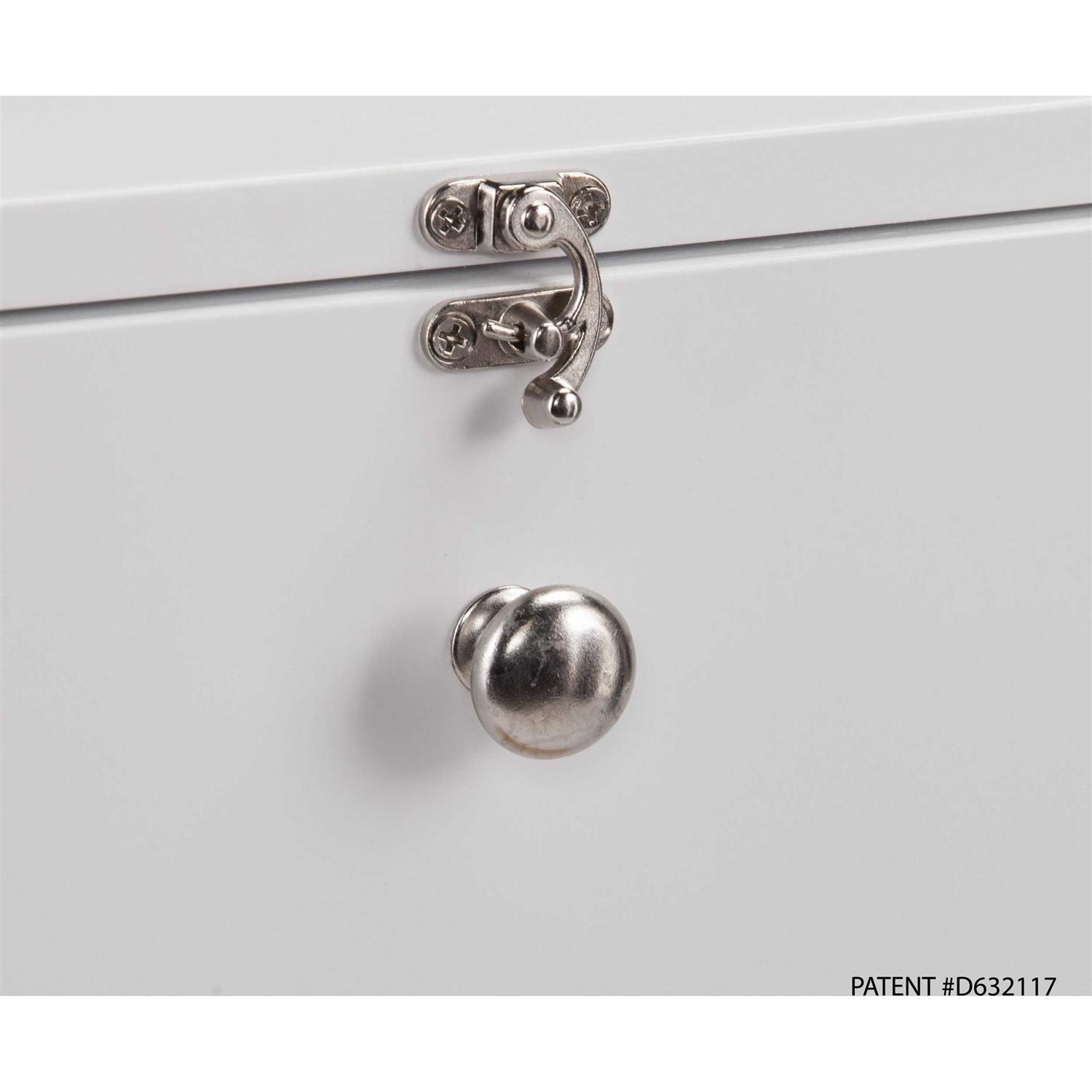 Southern Enterprises Wall Mount Folding Laptop Desk