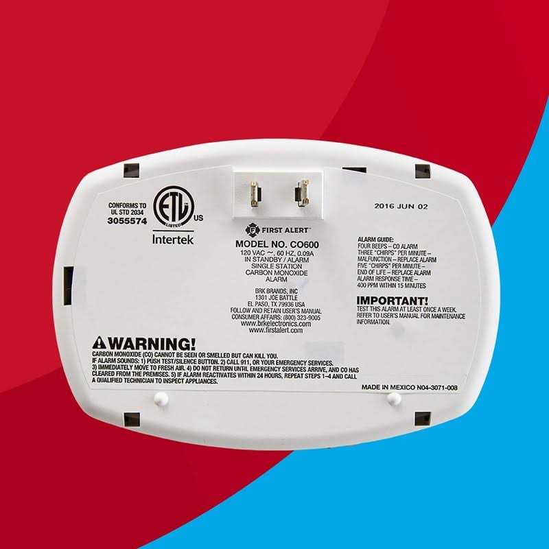 First Alert Plug-In Carbon Monoxide Detector