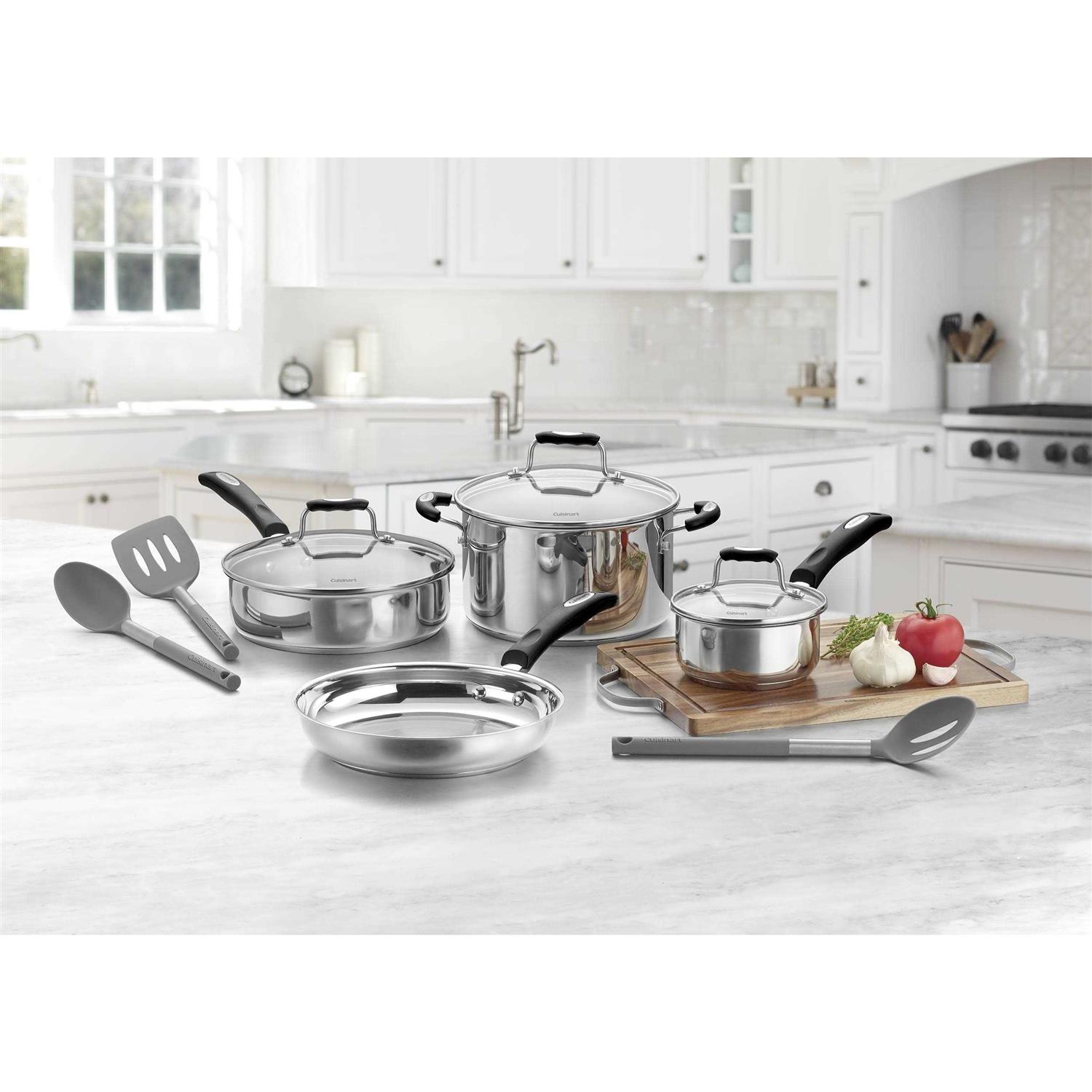 Cuisinart 10-Piece Cookware Set