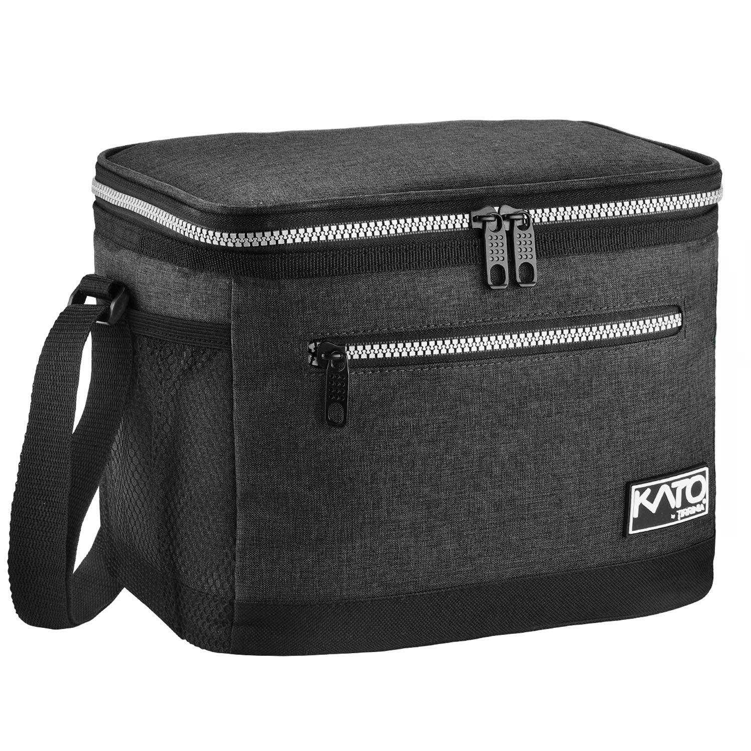 Tirrinia Insulated Lunch Bag for Women Men Leakproof Thermal Reusable Lunch Box for Adult Kids