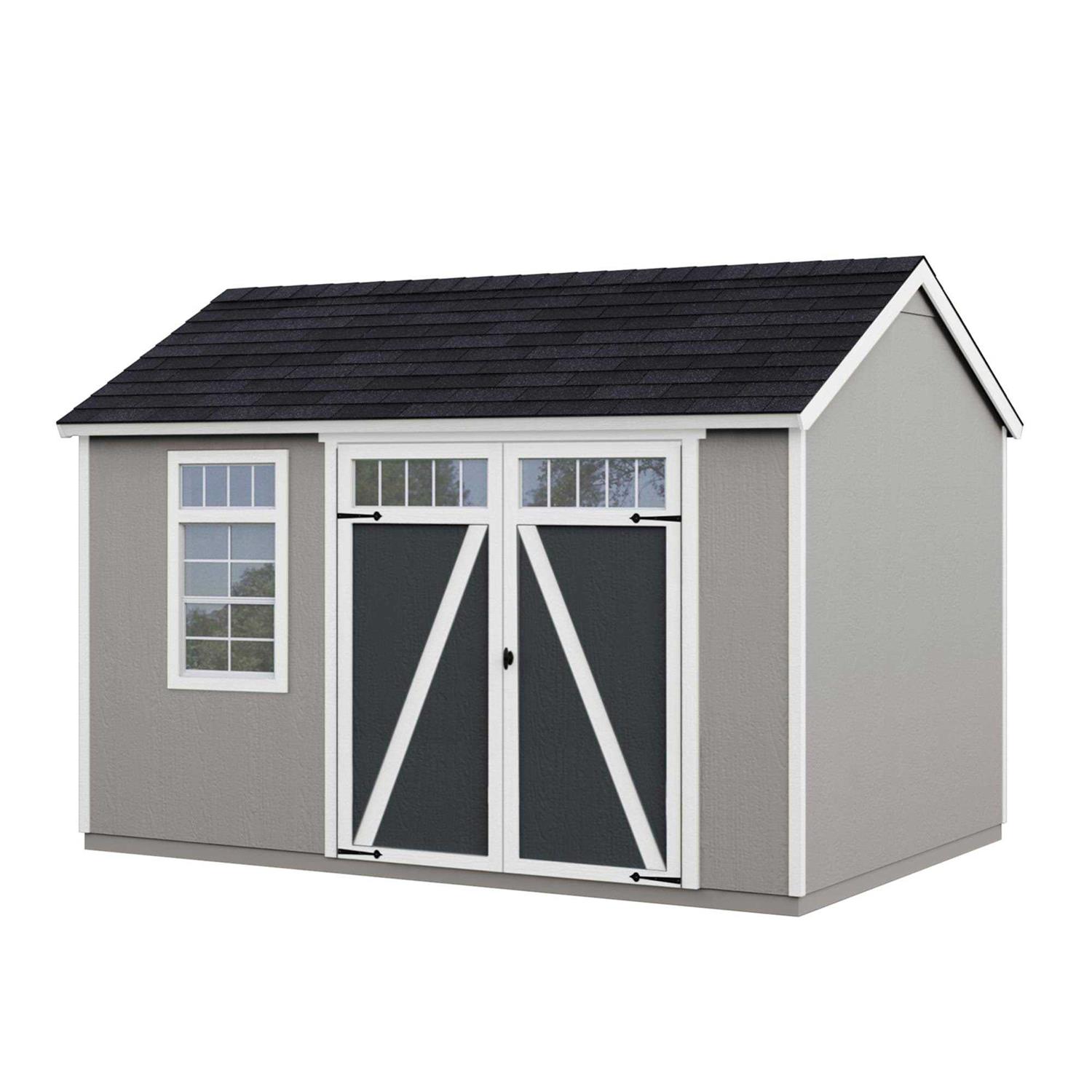 Heartland Coronado 12-ft x 8-ft Wood Storage Shed 195785