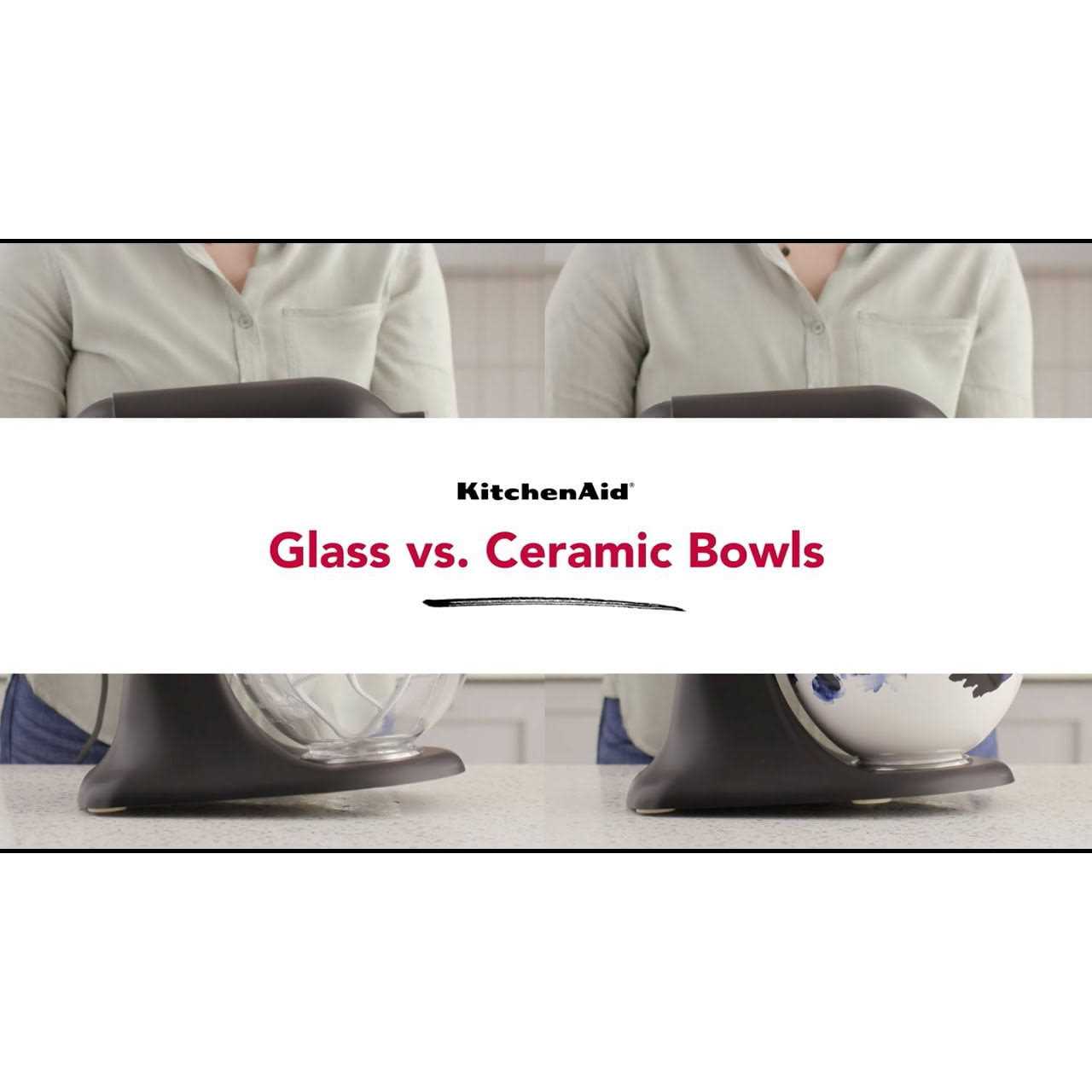 KitchenAid 5 Quart Dew Drop Ceramic Bowl