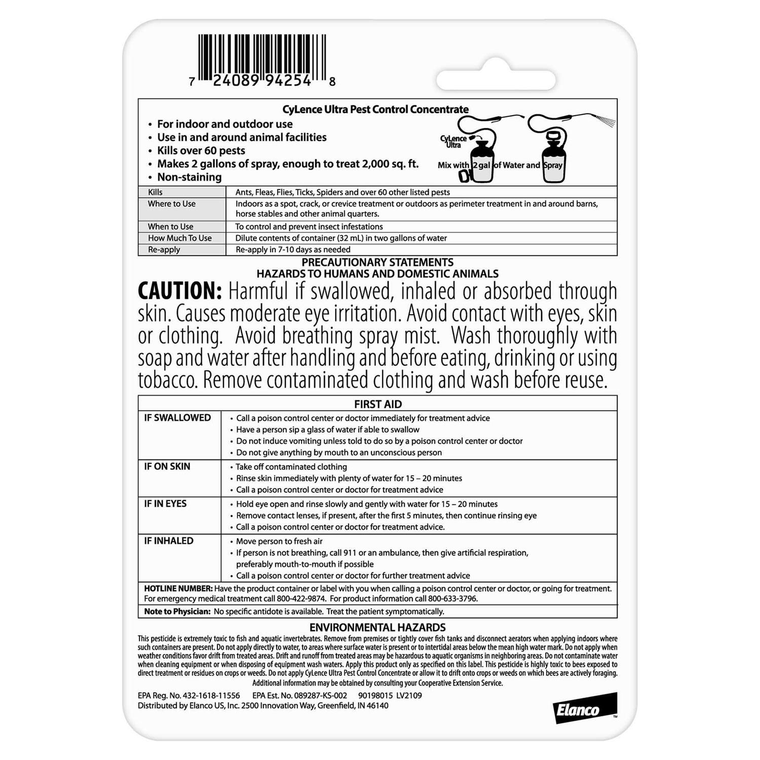 Tempo SC Ultra Pest Control Concentrate