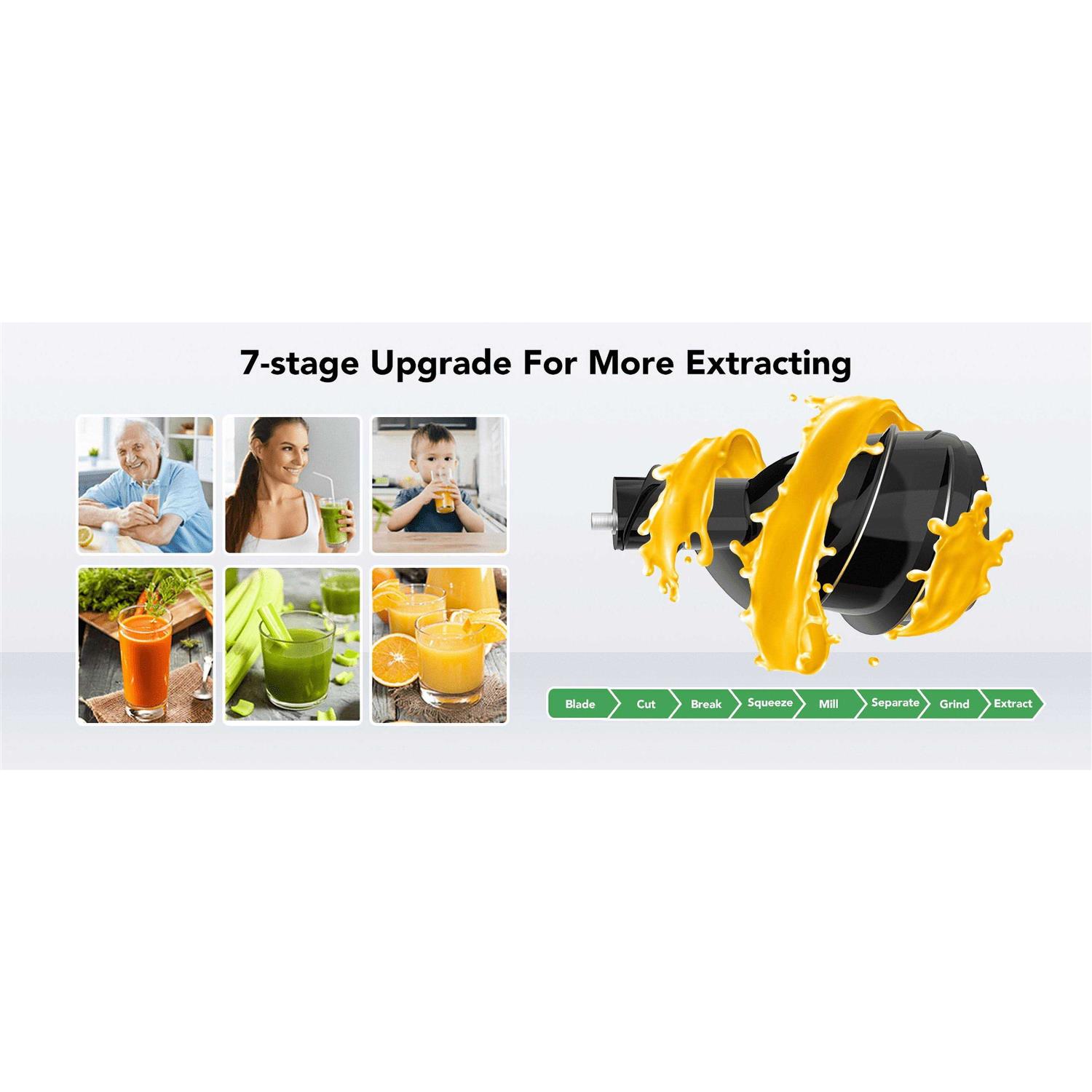 Aeitto Slow Masticating Juicer Machine