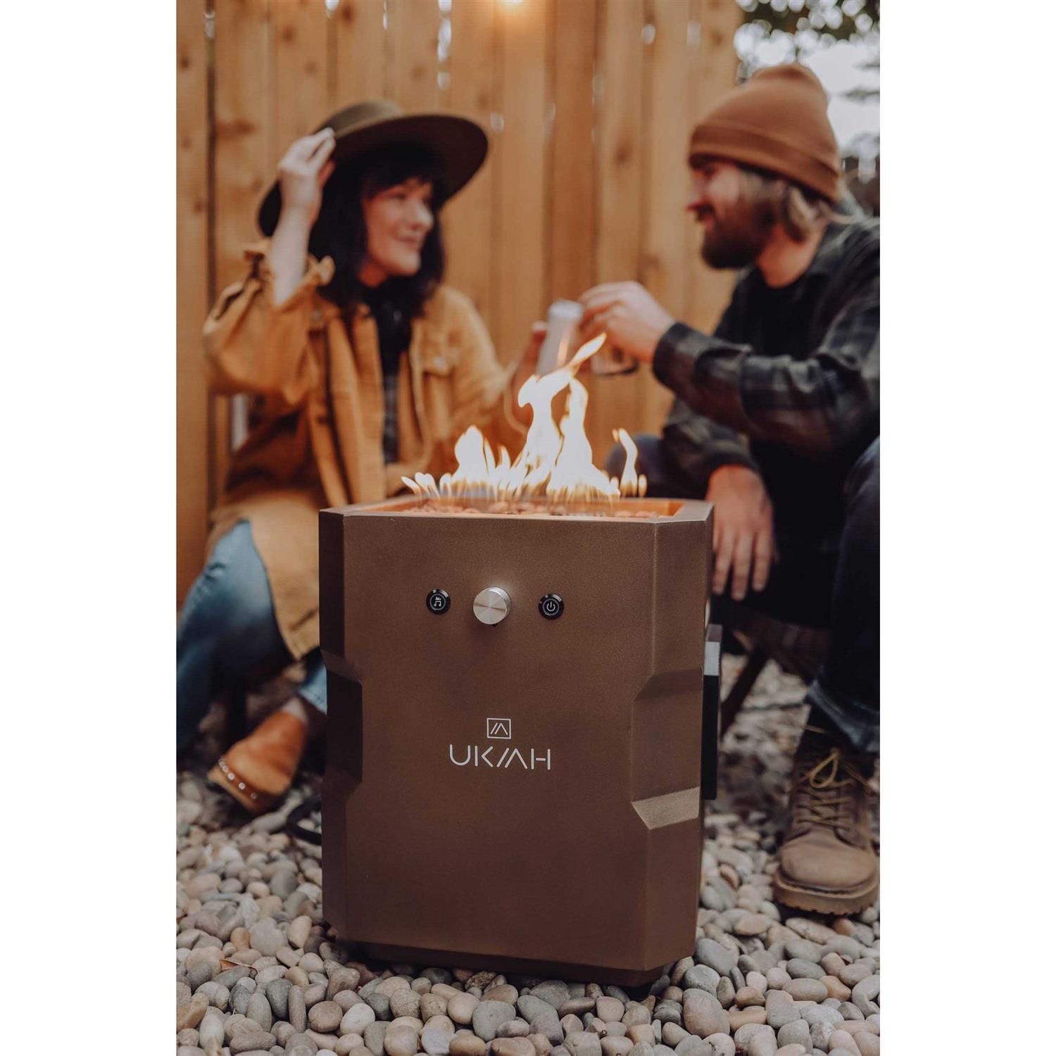 Ukiah Tailgater II Portable Fire Pit