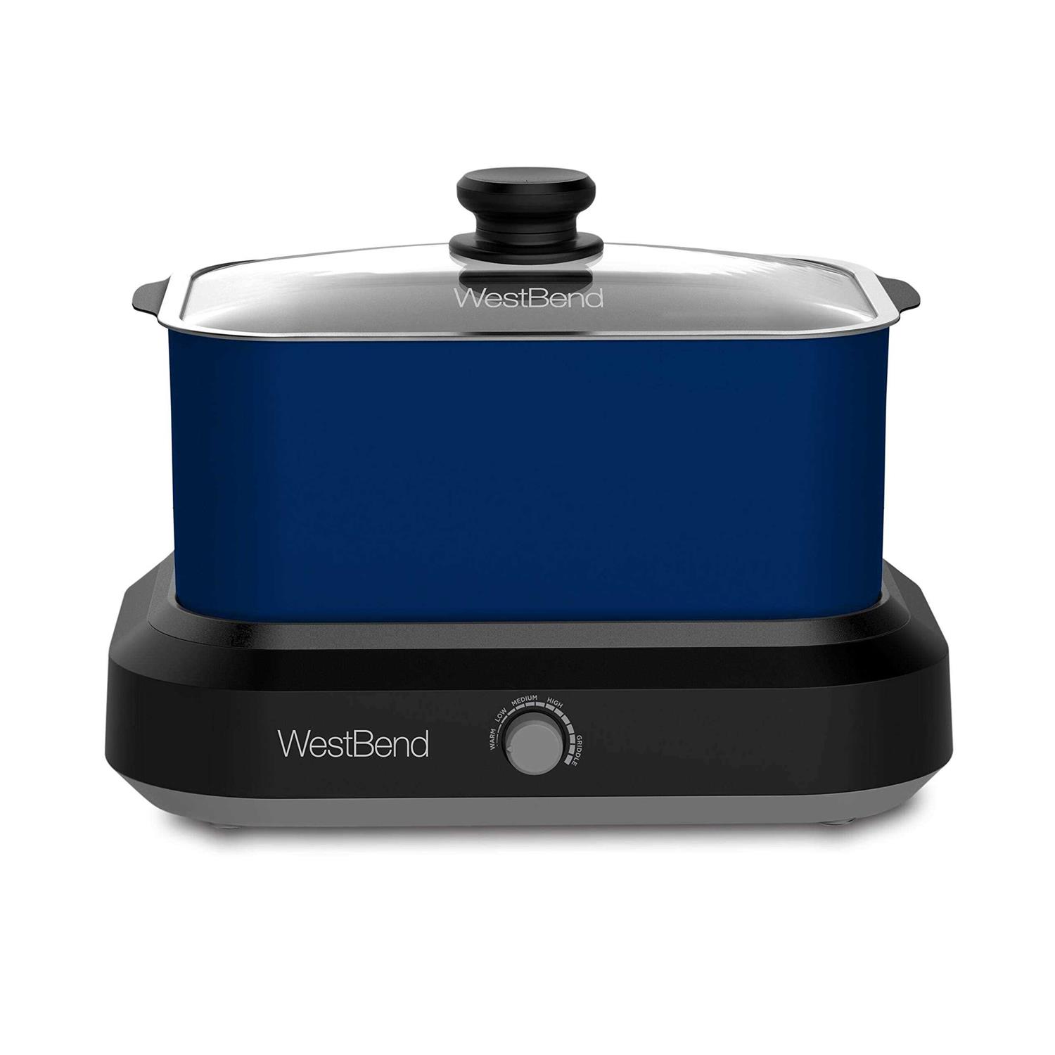 West Bend Versatility Slow Cooker 6 qt. Capacity