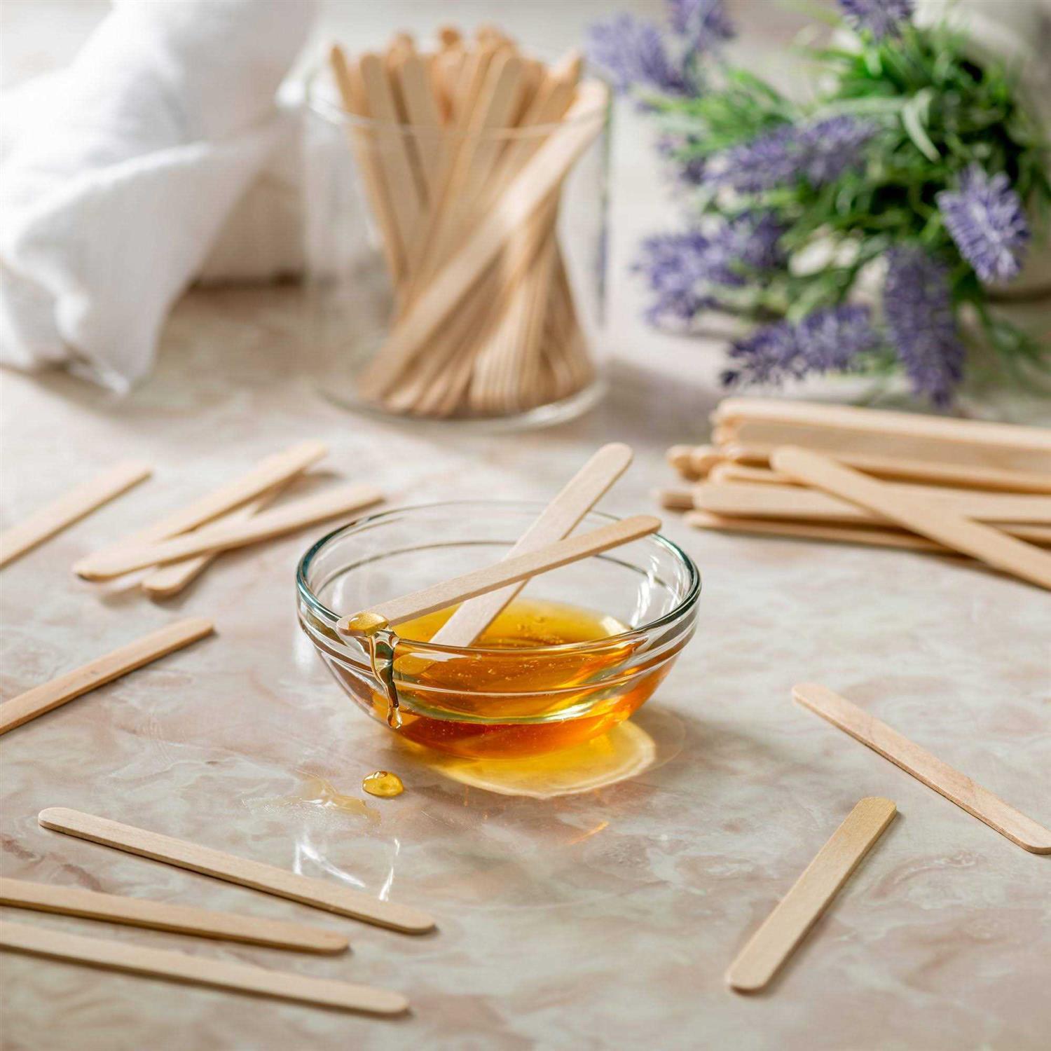 Jumbo 6 Inch Wooden Multi-Purpose Popsicle Sticks,Craft