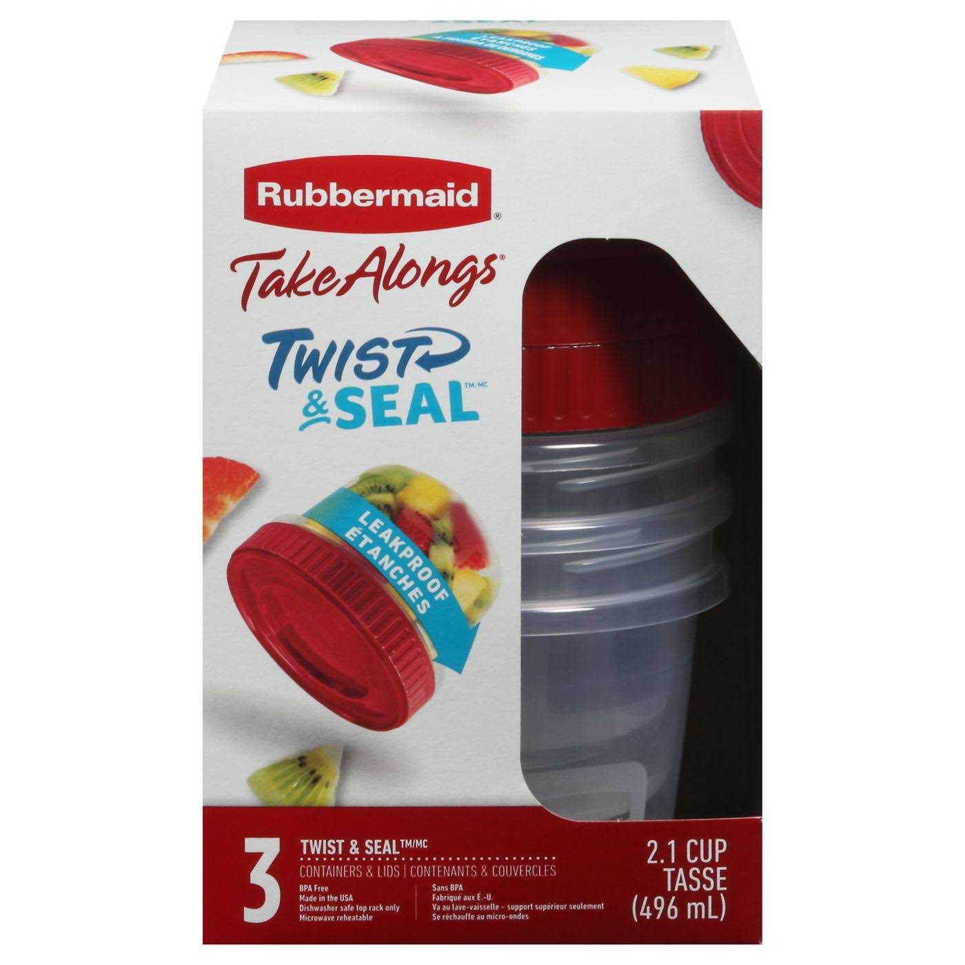 Rubbermaid Take-Alongs Food Storage Containers