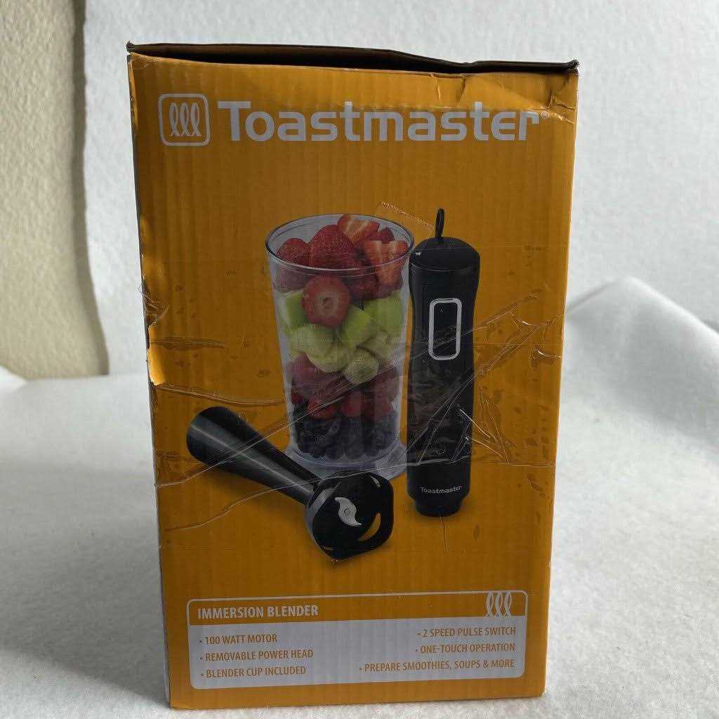 Toastmaster Immersion Blender
