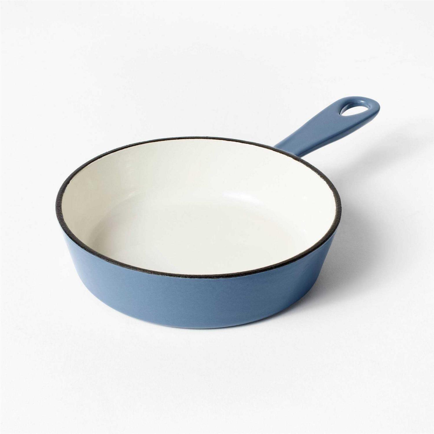Figmint 6 Enameled Cast Iron Skillet
