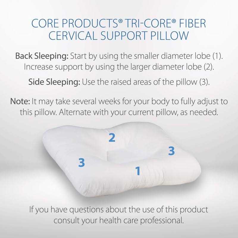 Core Products Tri-Core Cervical Pillow