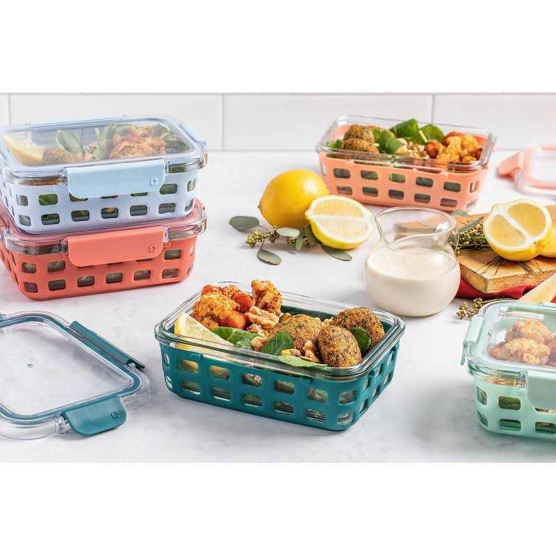 Ello Duraglass Glass Food Storage Meal Prep Containers