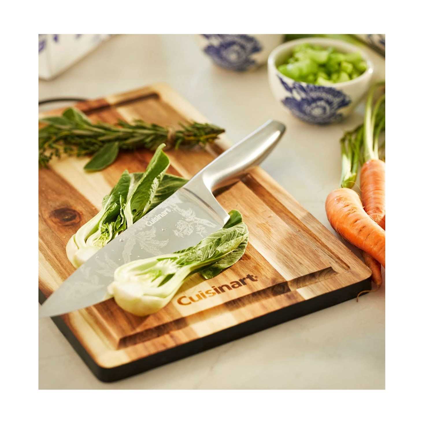 Cuisinart Caskata 15 Piece German Stainless Steel Cutlery Block Set