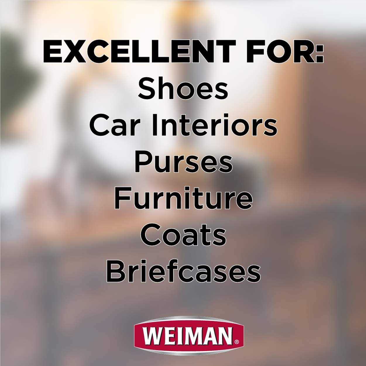 Weiman Leather Cleaner & Conditioner Care Kit Restores Leather Surfaces
