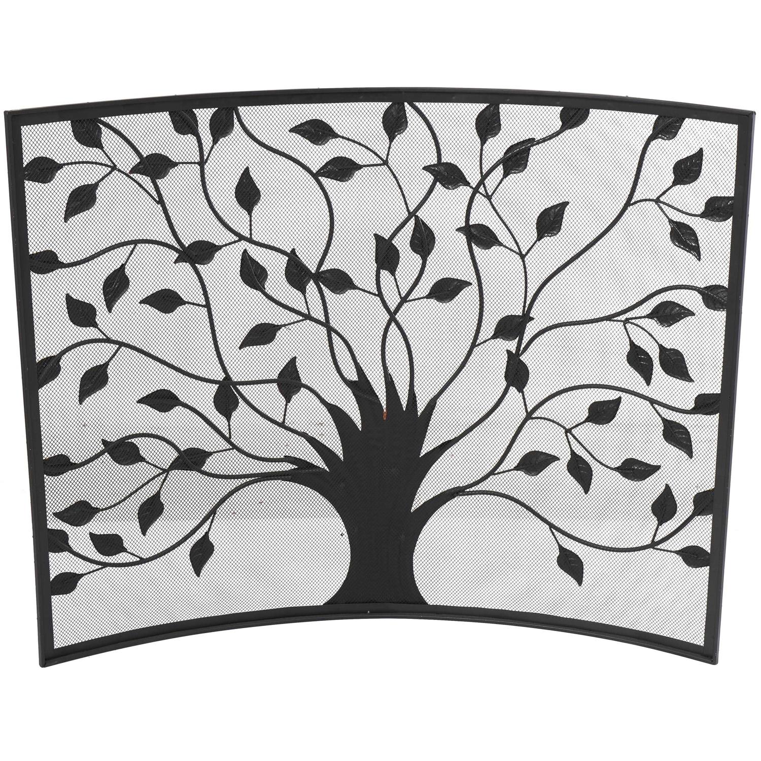Monroe Lane Farmhouse Metal Fireplace Screen