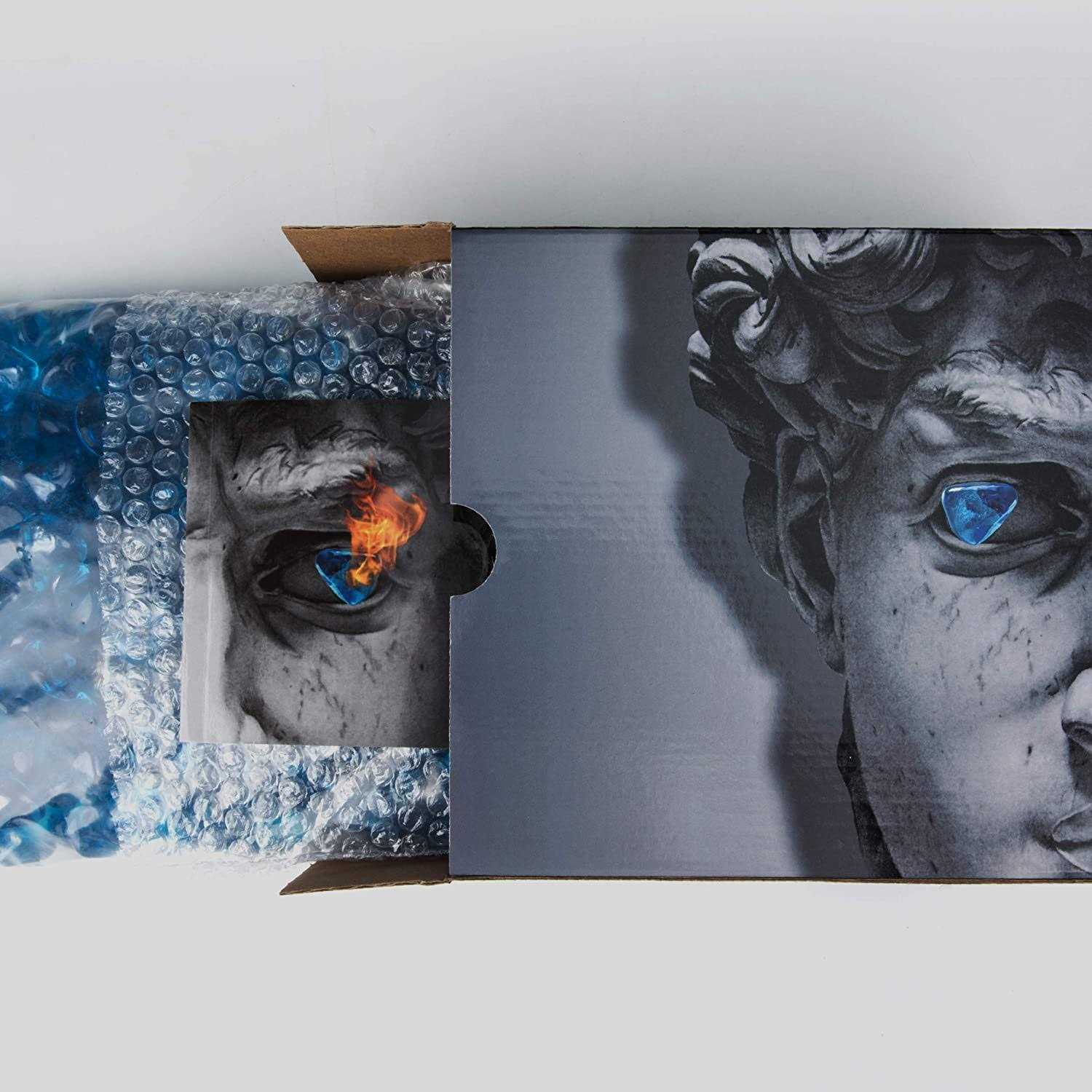 Chilli Cosmos Fire Glass Diamond 1 Inch Fire Pit Glass Rocks for Propane or Gas Fire Pit