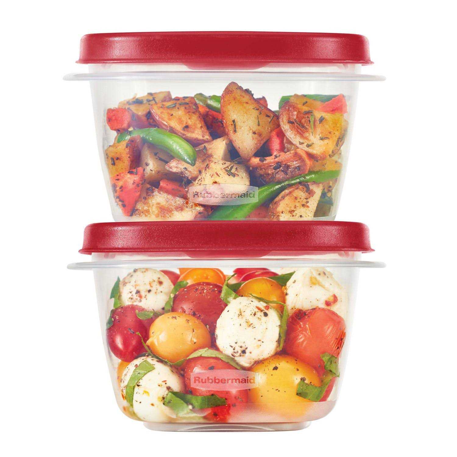 Rubbermaid Containers + Lids