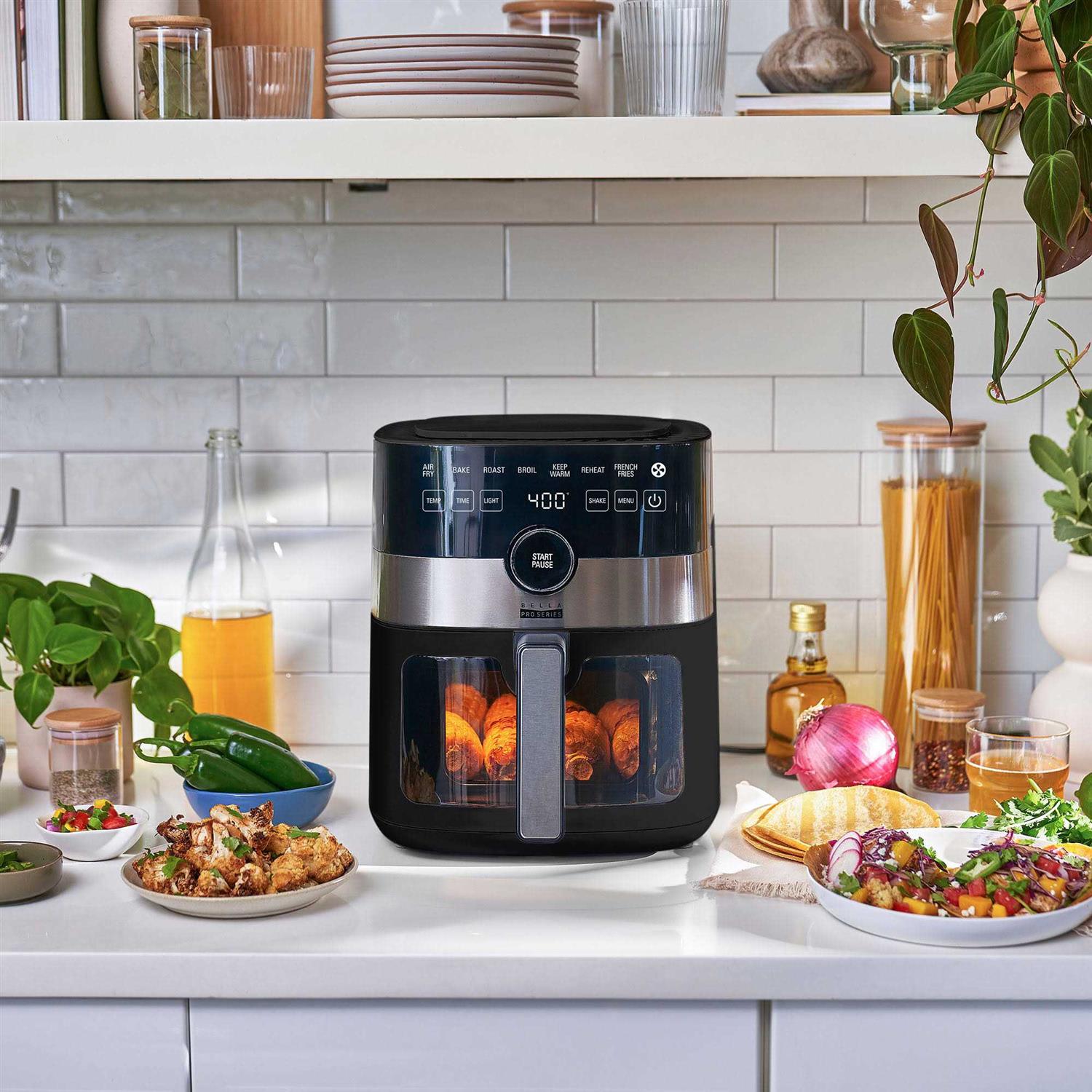 Bella Pro Series 6-qt. Digital Air Fryer with Window