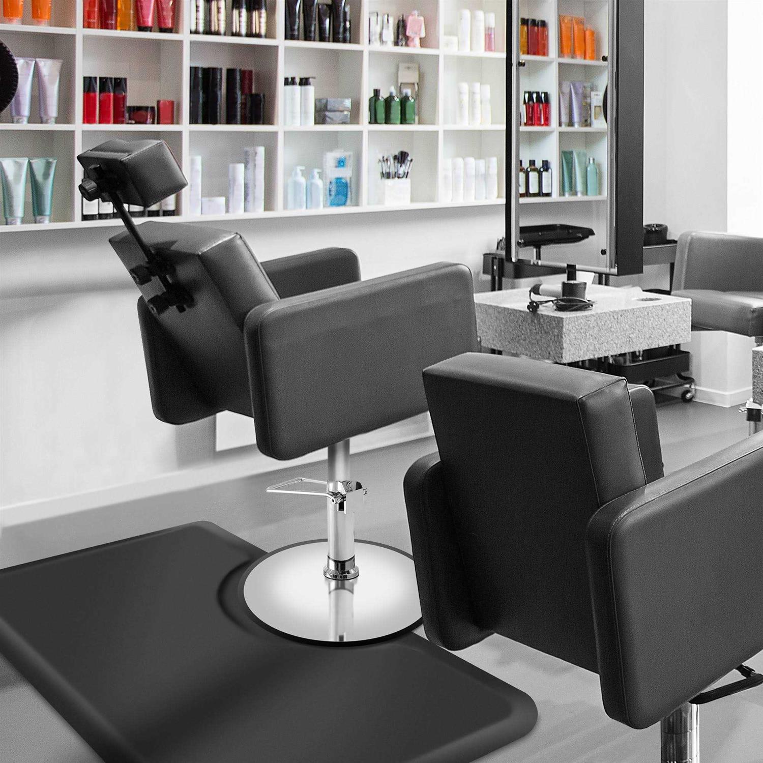 Saloniture 3 ft x 5 ft Salon & Barber Shop Chair Anti-Fatigue Floor Mat