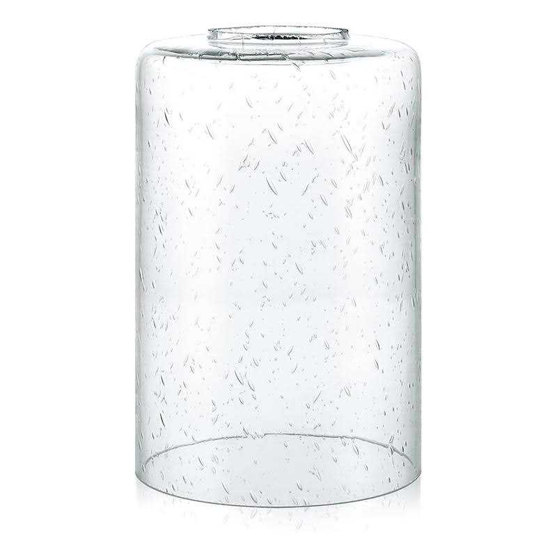 Skelang Clear Glass Shade Light Shade with Crackle Lampshade with 1-5/8 Fitter