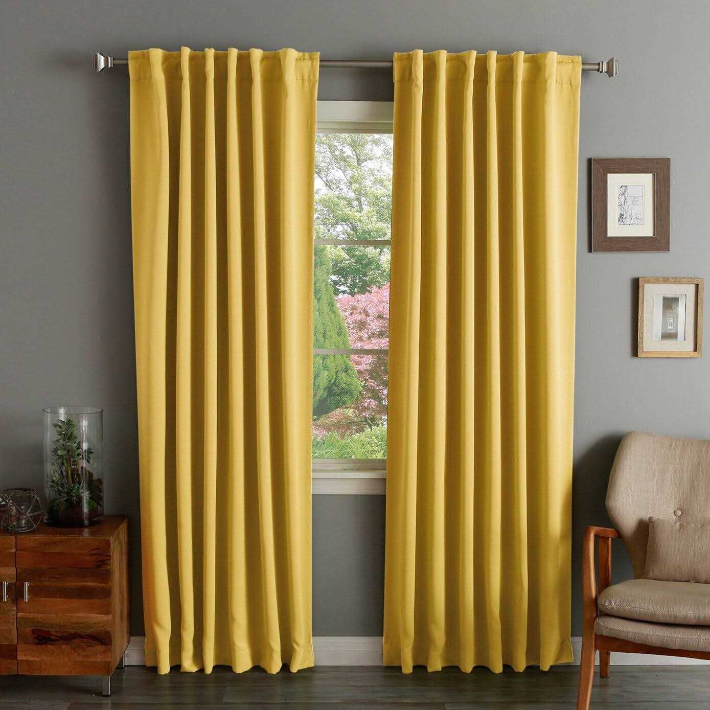 Aurora Home Insulated Thermal Blackout Curtain Panel