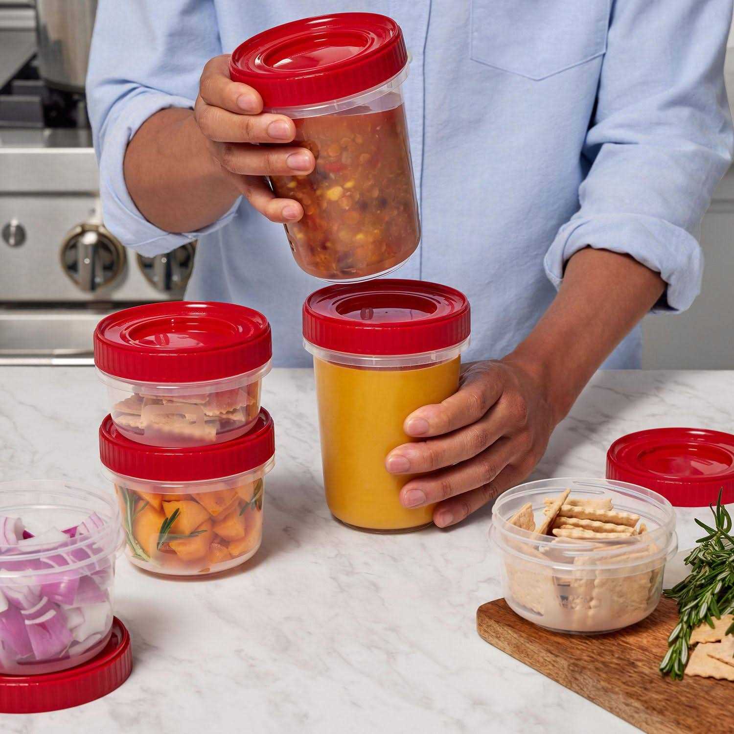 Rubbermaid Take-Alongs Food Storage Containers