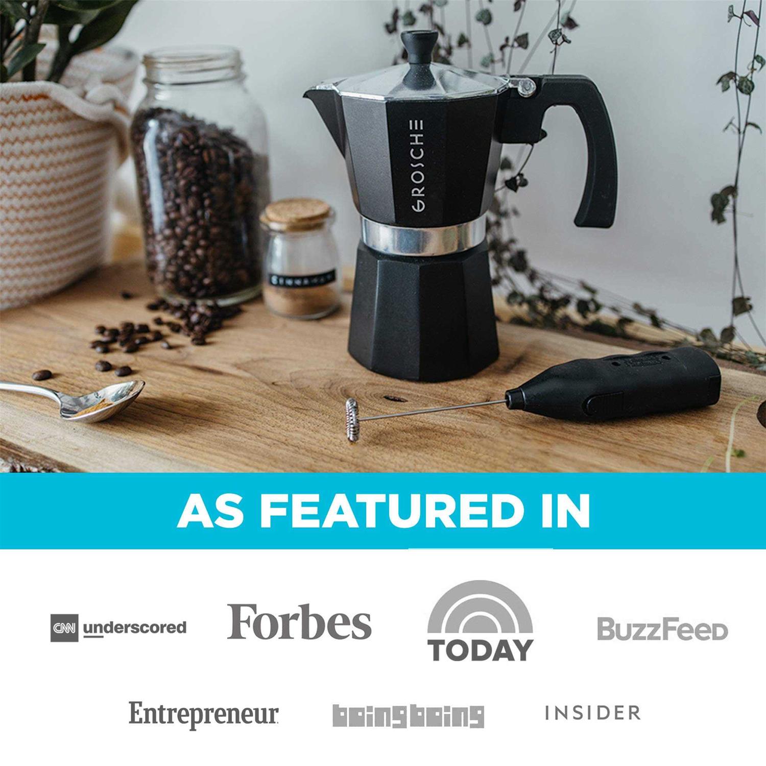 Grosche Milano Stovetop Espresso Maker Moka Pot