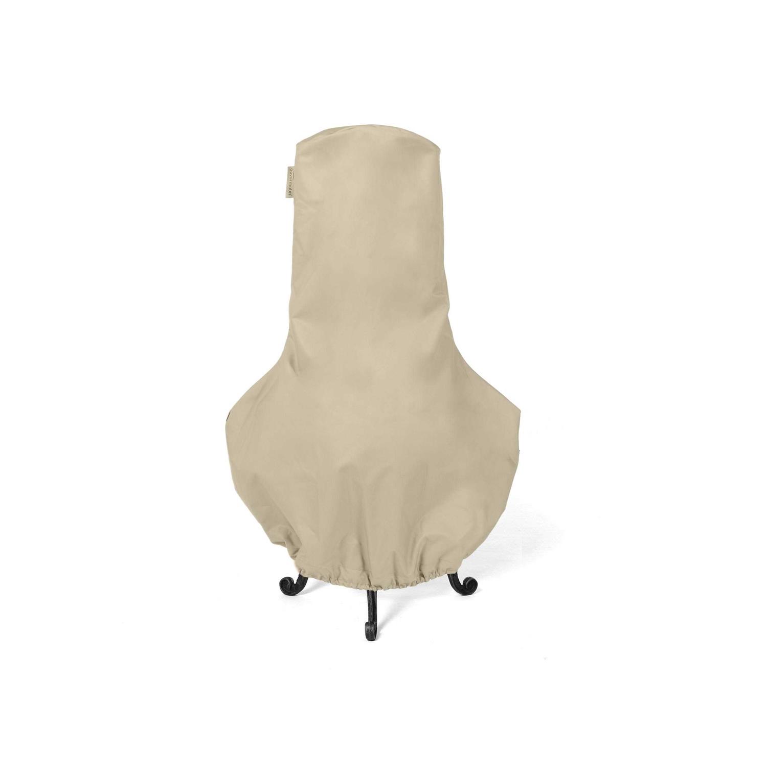 Covermates Chiminea Cover Weather Resistant Polyester Drawcord, Elastic Hem, Grill and