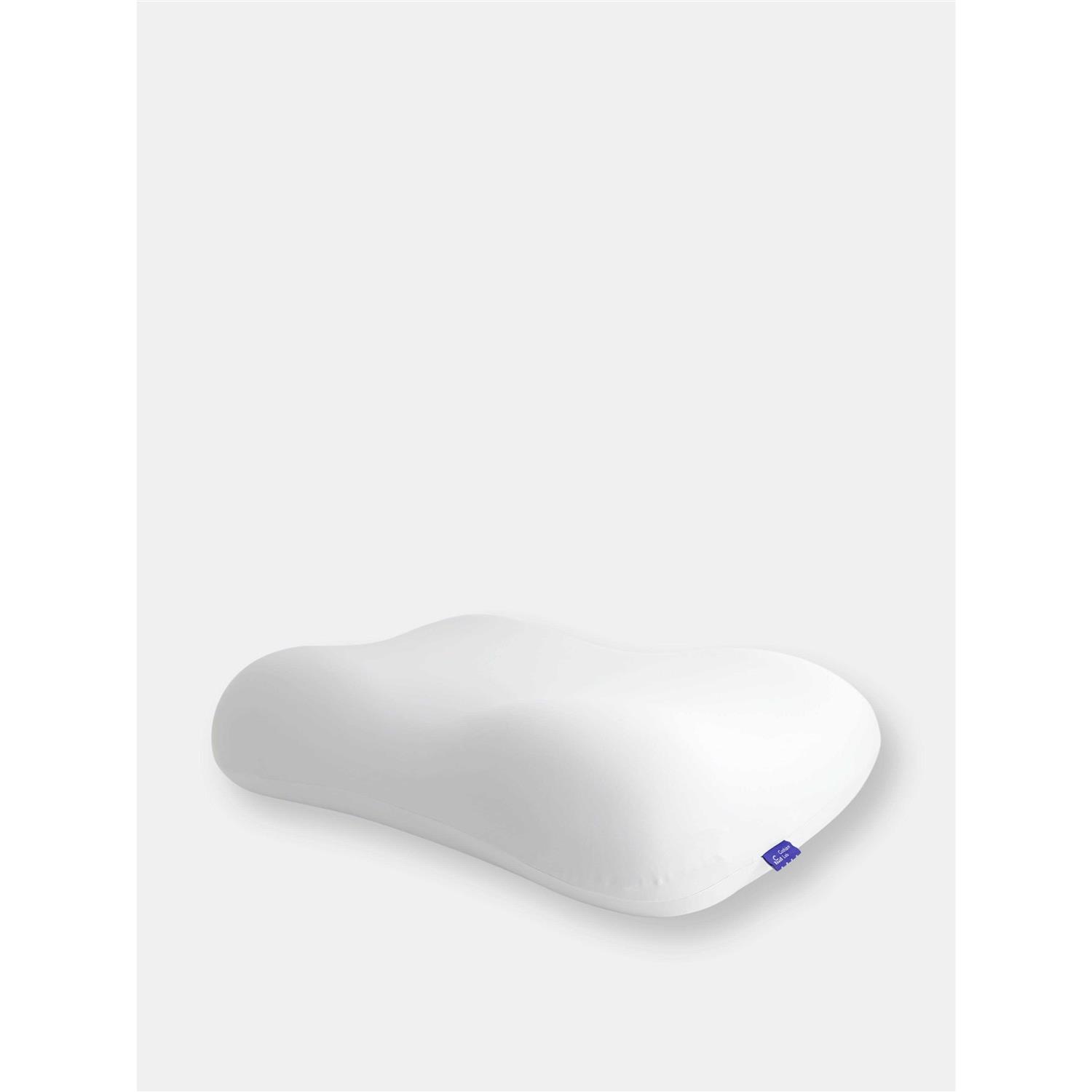 Cushion Lab Deep Sleep Pillow Patented Ergonomic Contour Design for Side & Back