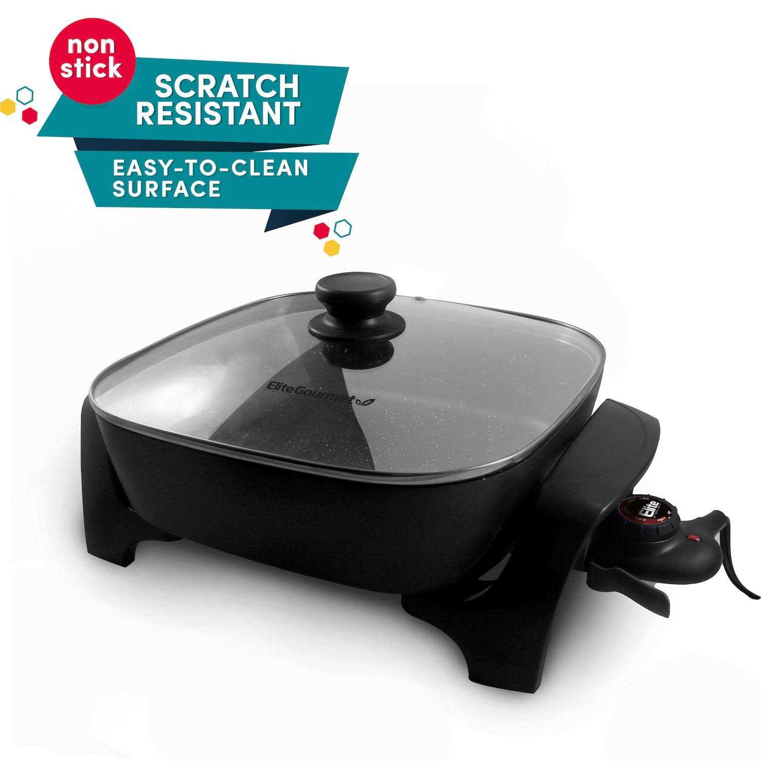 Elite Extra-Deep Electric Skillet