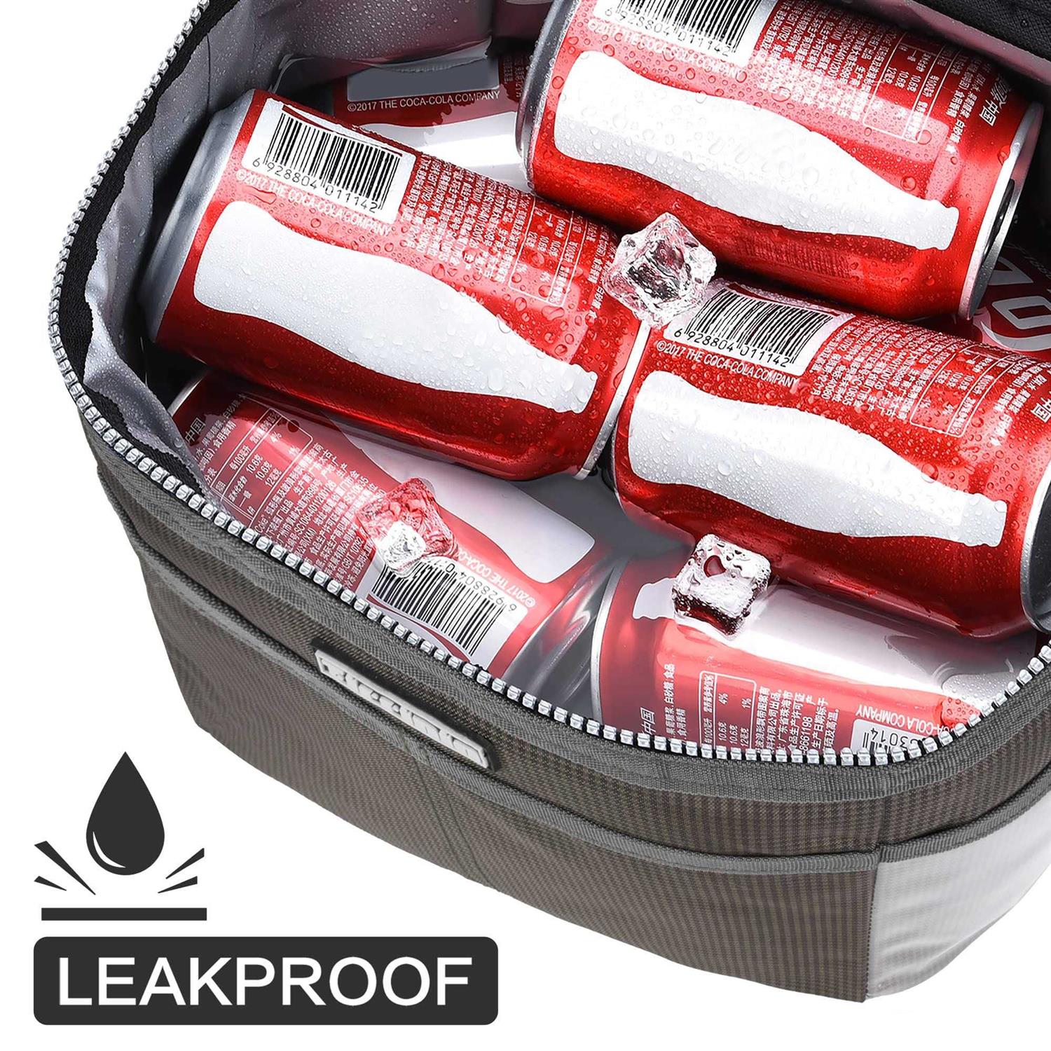 Tirrinia Insulated Lunch Bag for Women Men Leakproof Thermal Reusable Lunch Box for Adult Kids