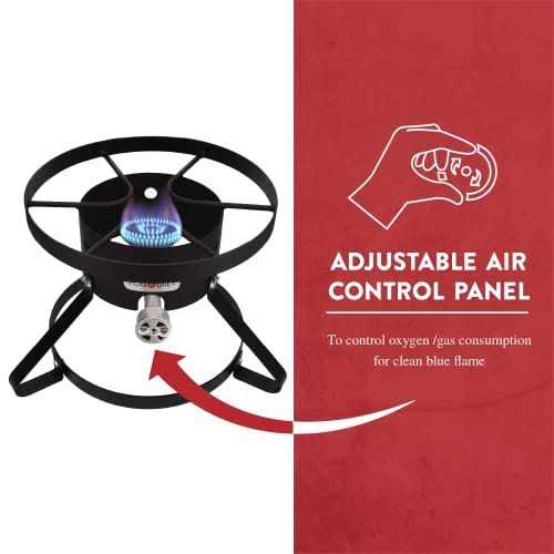 GasOne Propane Burner High Pressure Outdoor Cooker