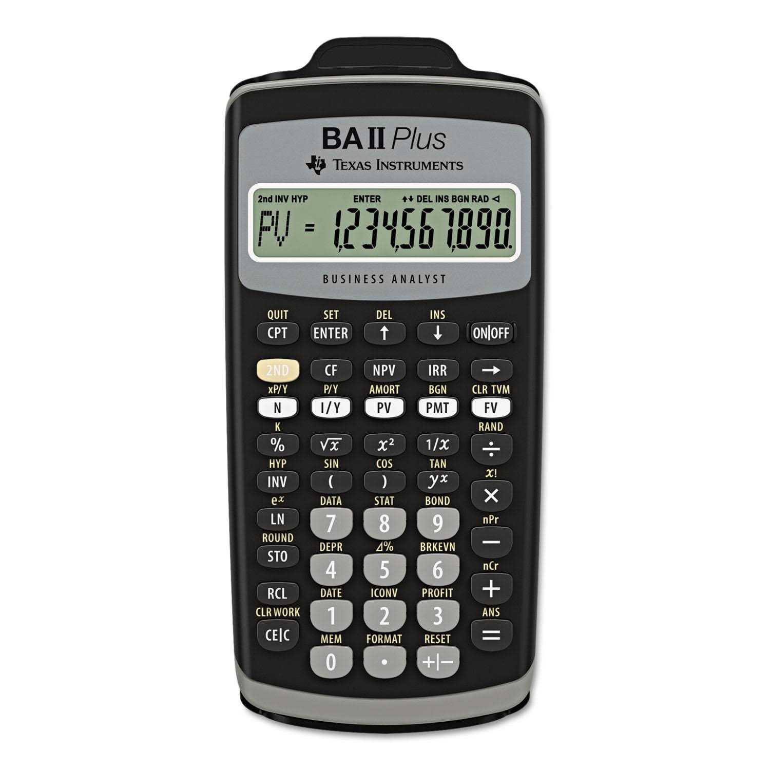Texas Instruments BAII Plus Financial Calculator