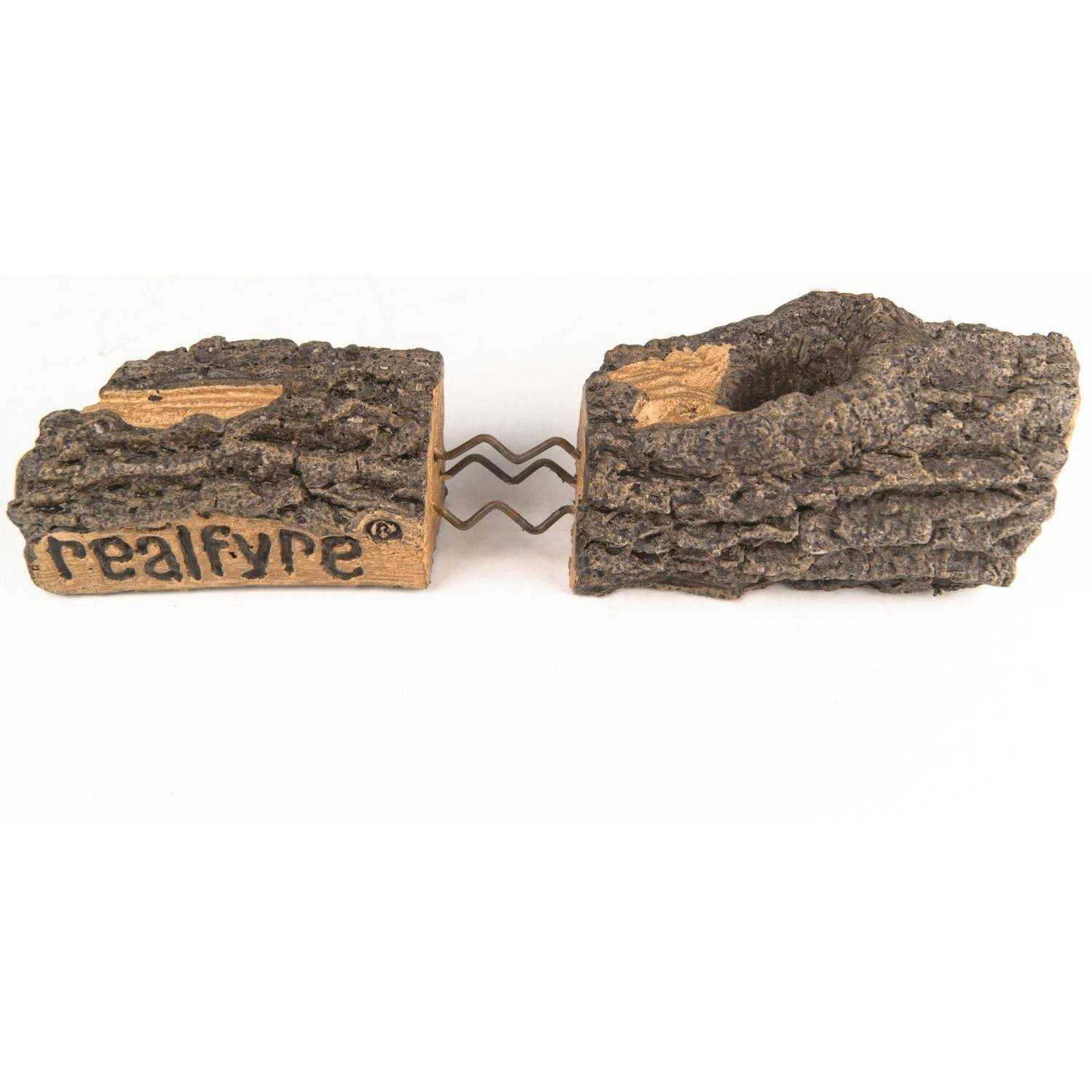 Peterson Real Fyre Live Oak Log Set With Vented Burner 68-YE
