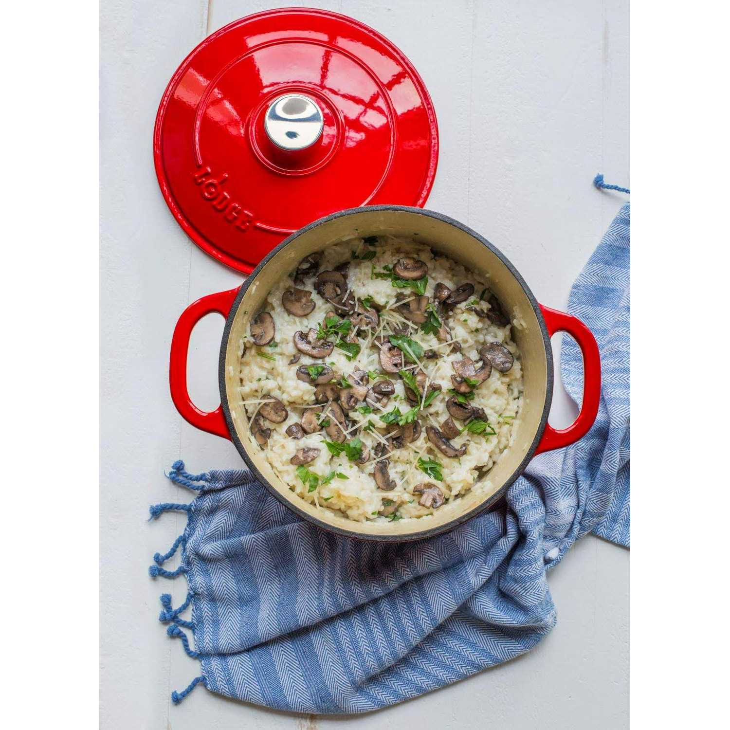 Lodge Cast Iron Enameled Dutch Oven