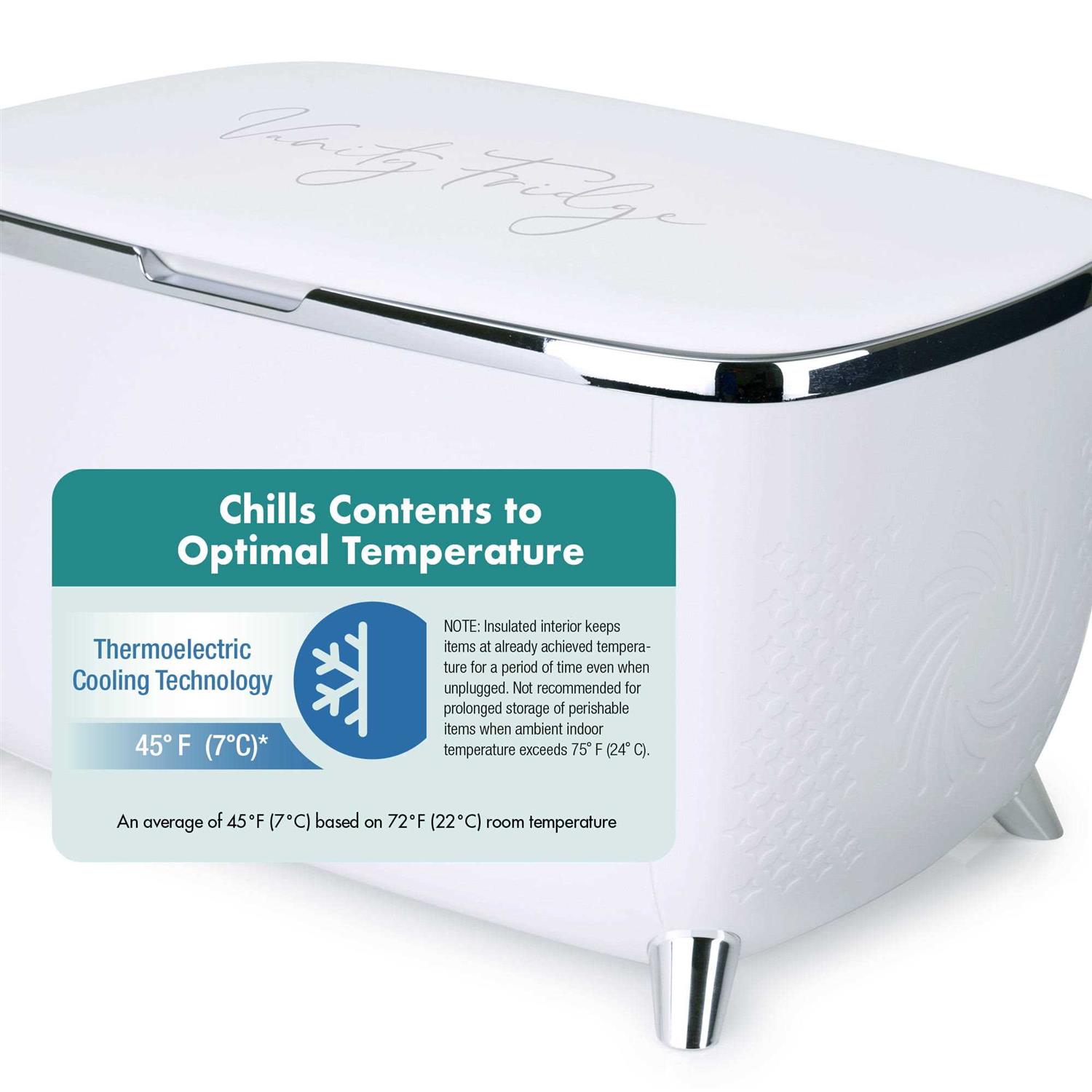 Personal Chiller 6L Cosmetics Skin Care Vanity Mini Refrigerator