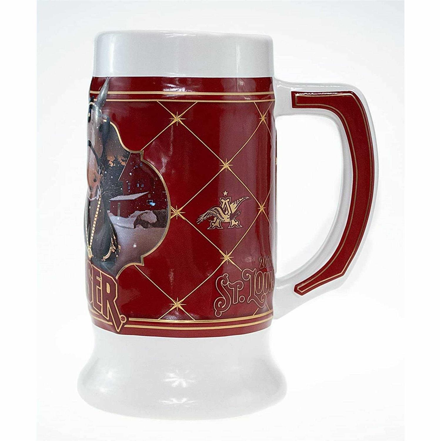 Budweiser 2022 Holiday Stein Ceramic Mug