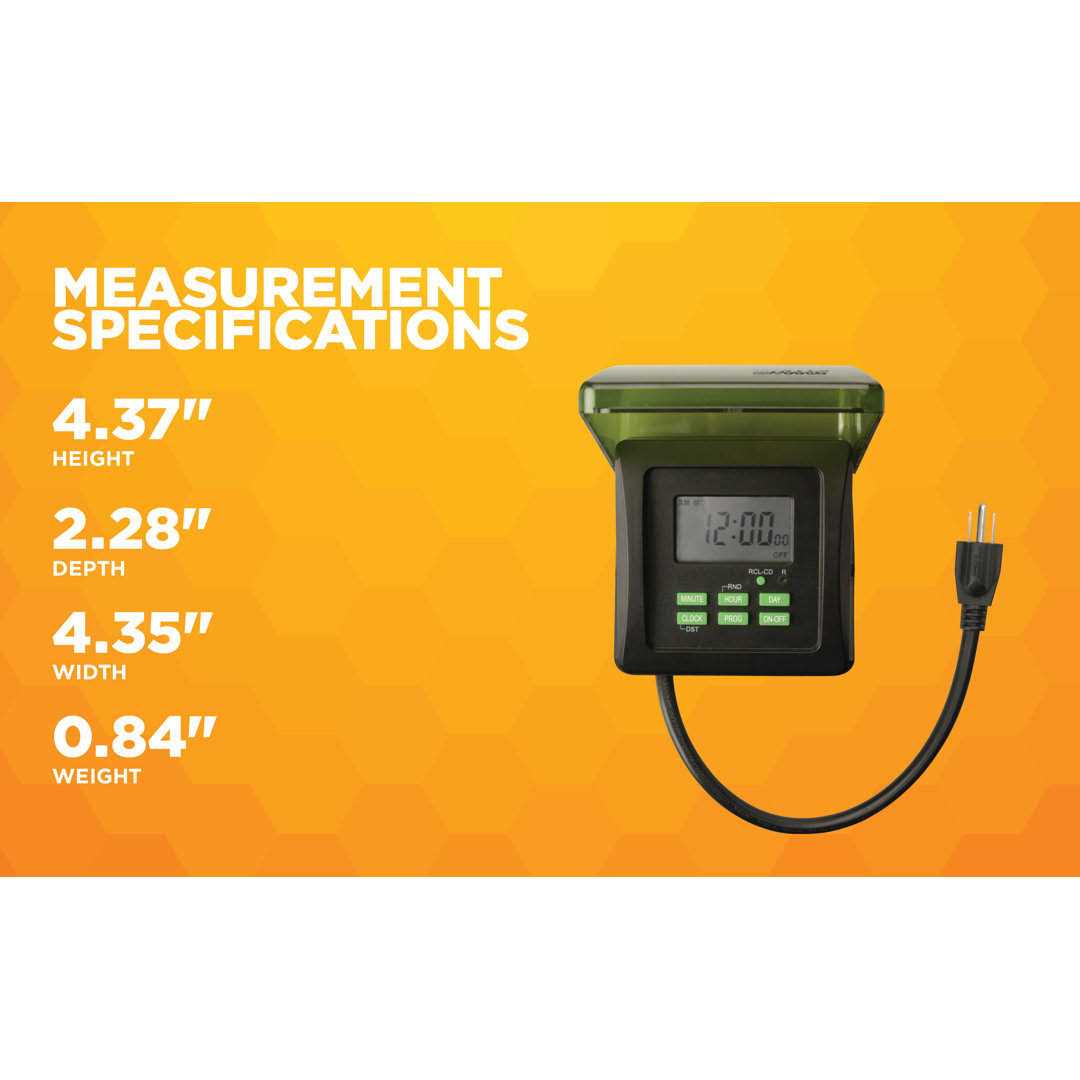 Woods Digital Outdoor Timer 50015