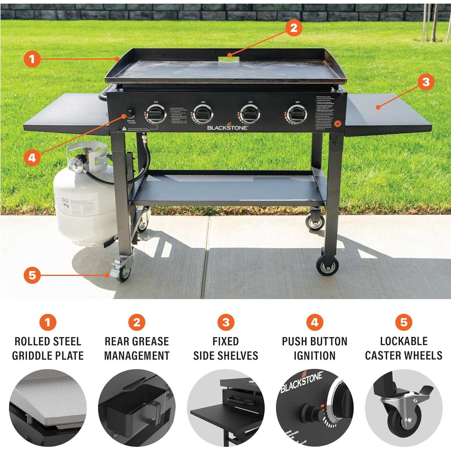 Blackstone Griddle Cooking Station 1554
