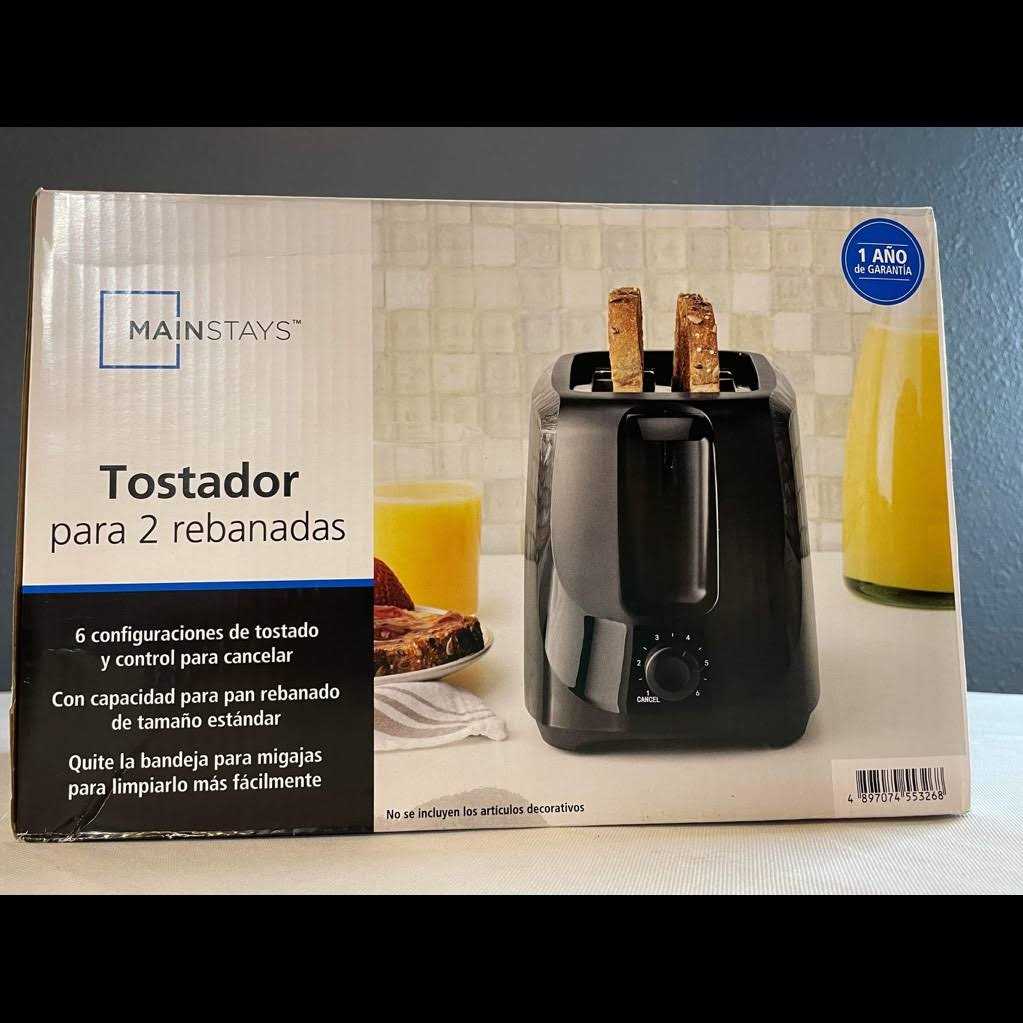 Mainstays 2-Slice Toaster Crumb Tray